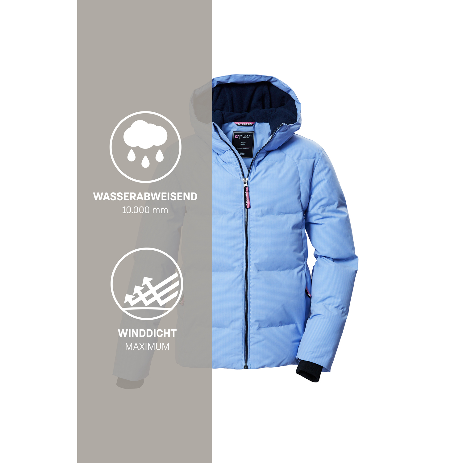 Kinder Mädchen killtec Blau KOW 357 GRLS QLTD JCKT 00859 176 Funktionsjacke