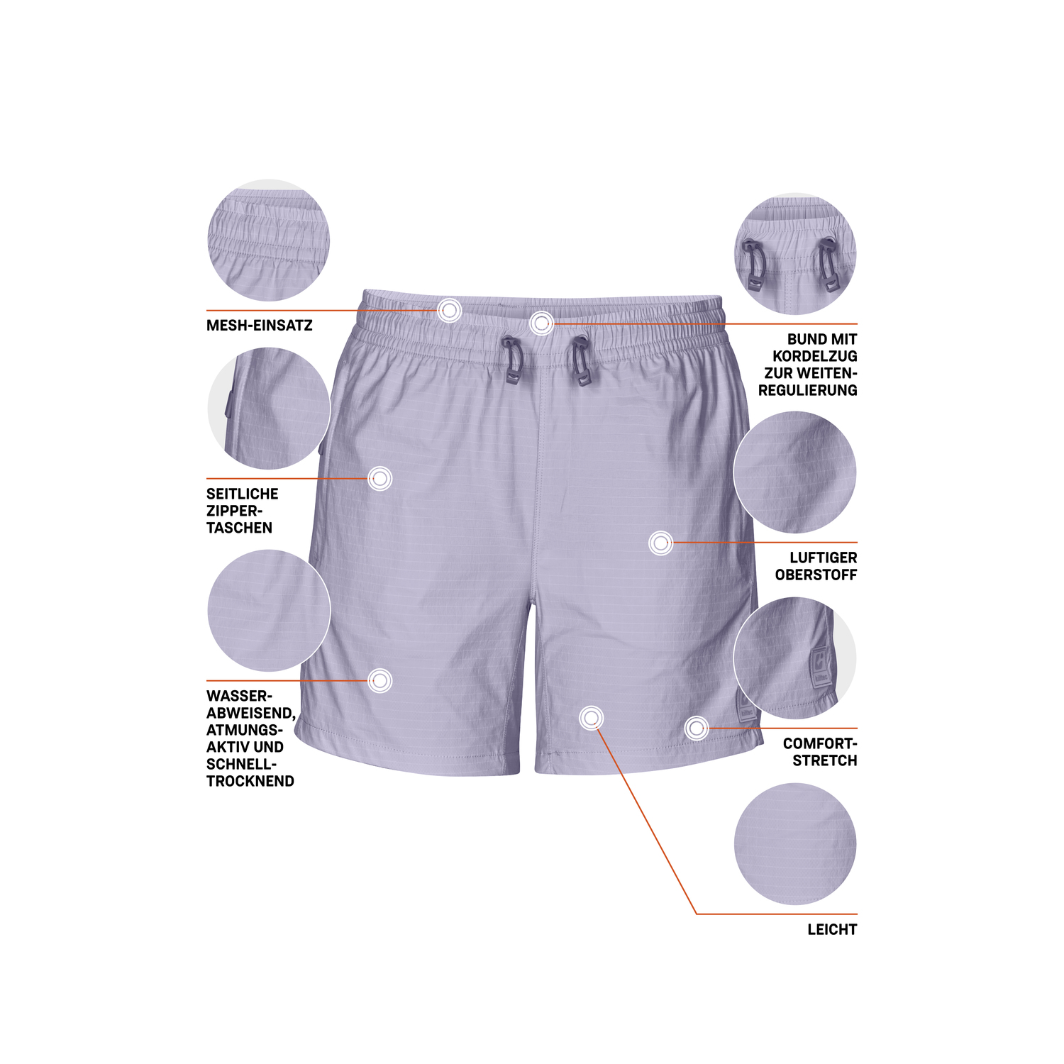 Damen killtec Violett