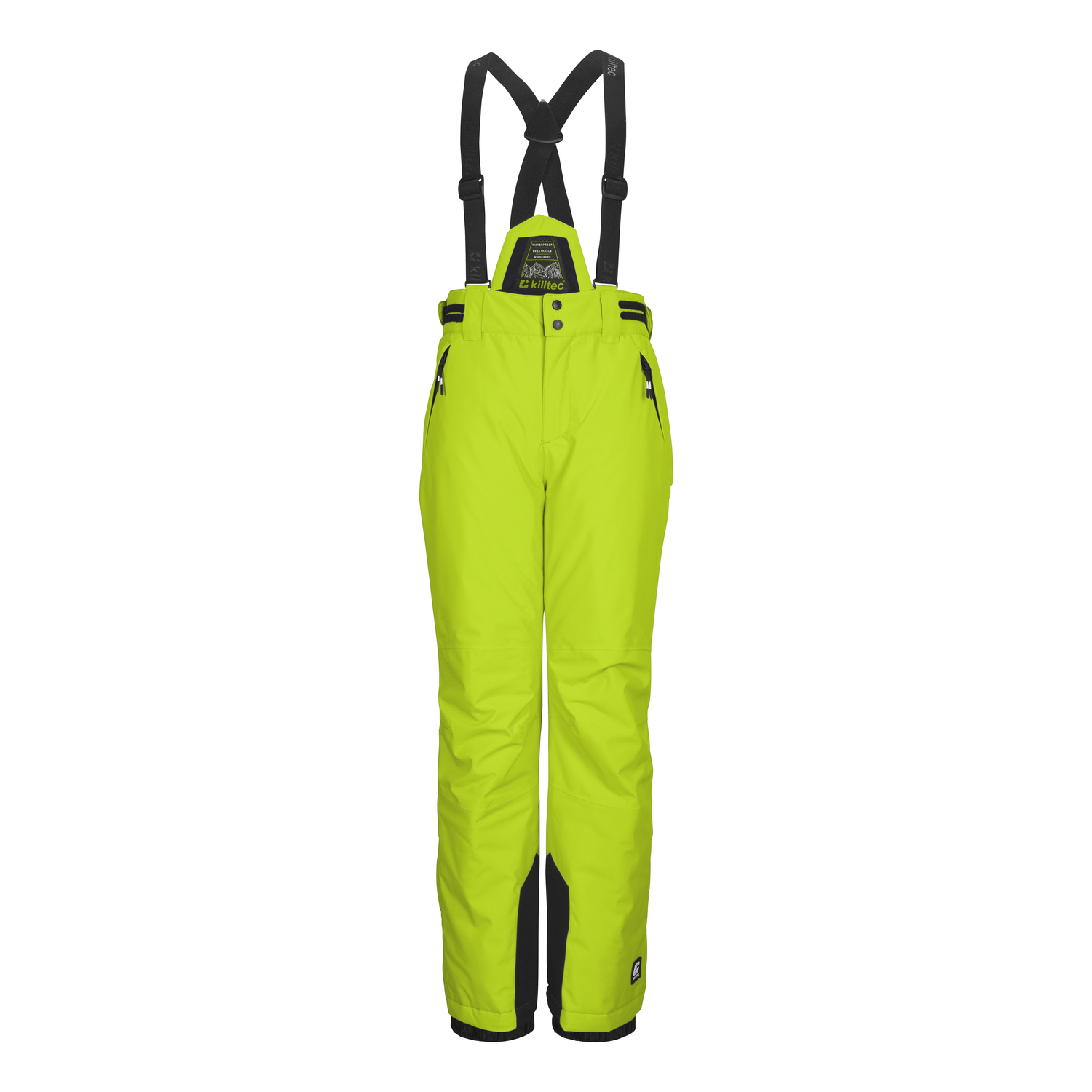 Kinder killtec Gelb KSW 214 BYS SKI PNTS Latzhose