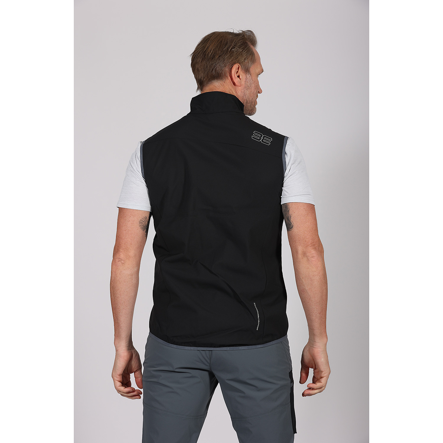 Herren Maul Sport Dunkelgrau Irschenberg XT - 1/2 Hemd elas 42 54 Hemd