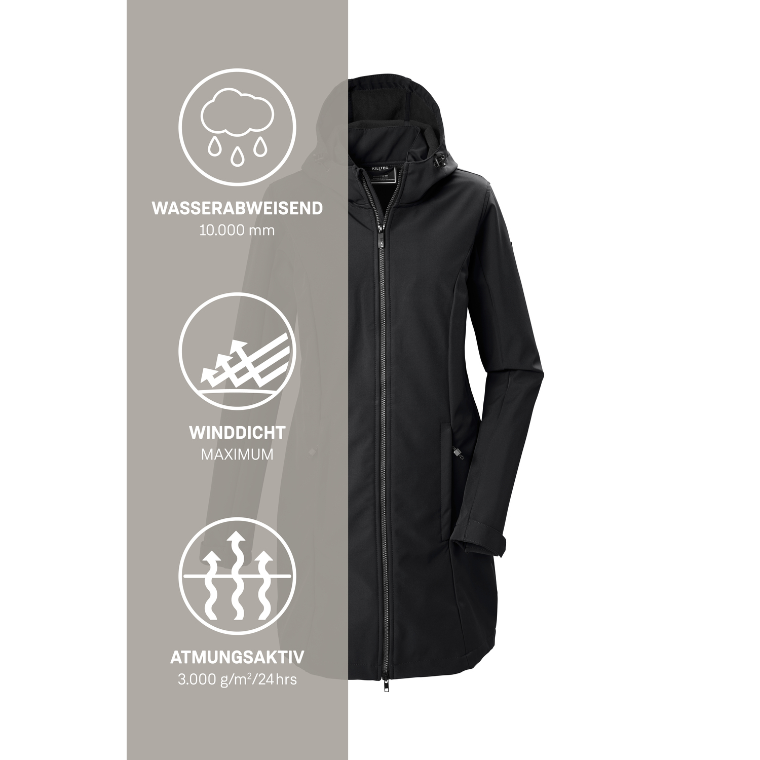 Damen killtec Schwarz