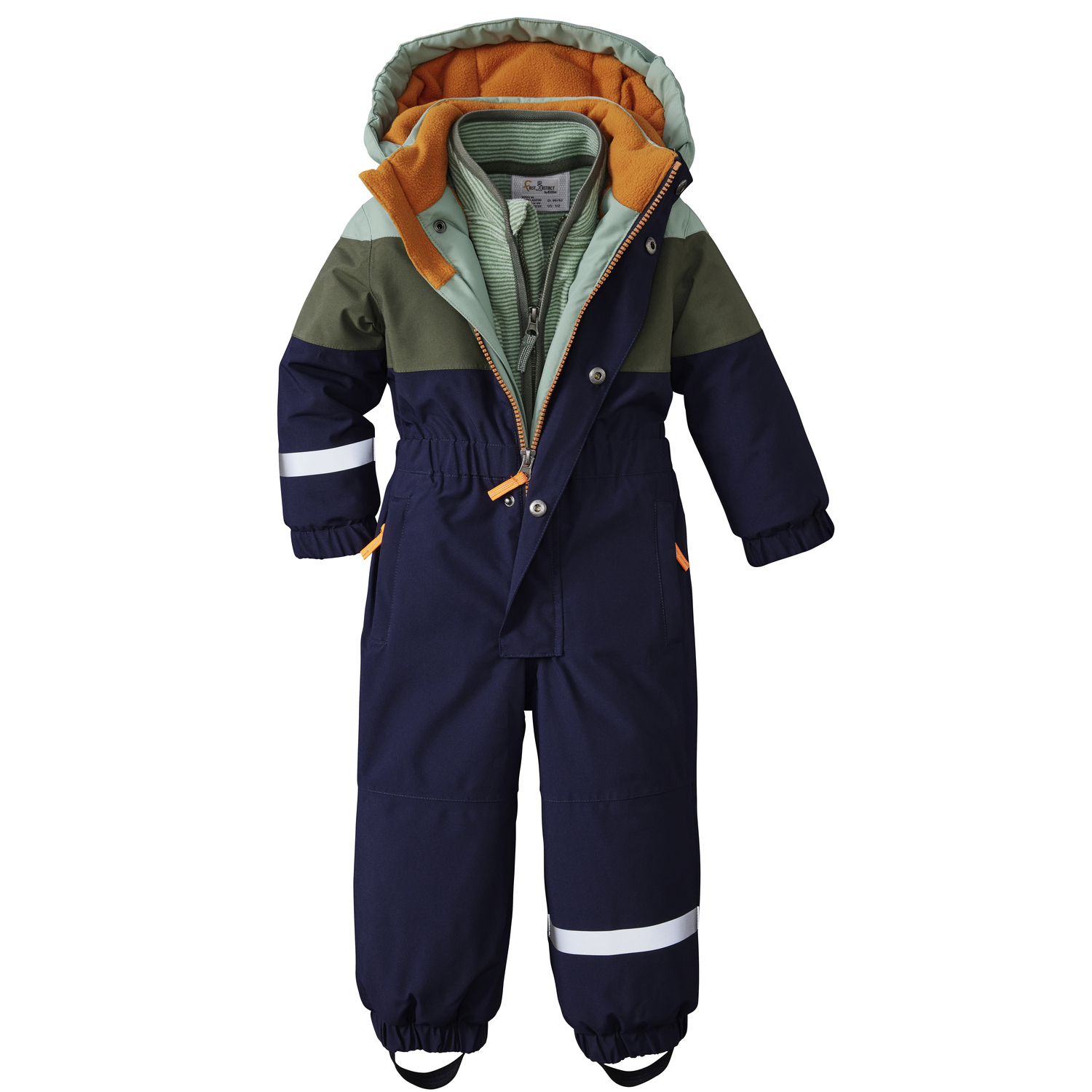 Minis first instinct by killtec Grün FIOW 49 MNS FLC JCKT 00715 122/8 Unterjacke