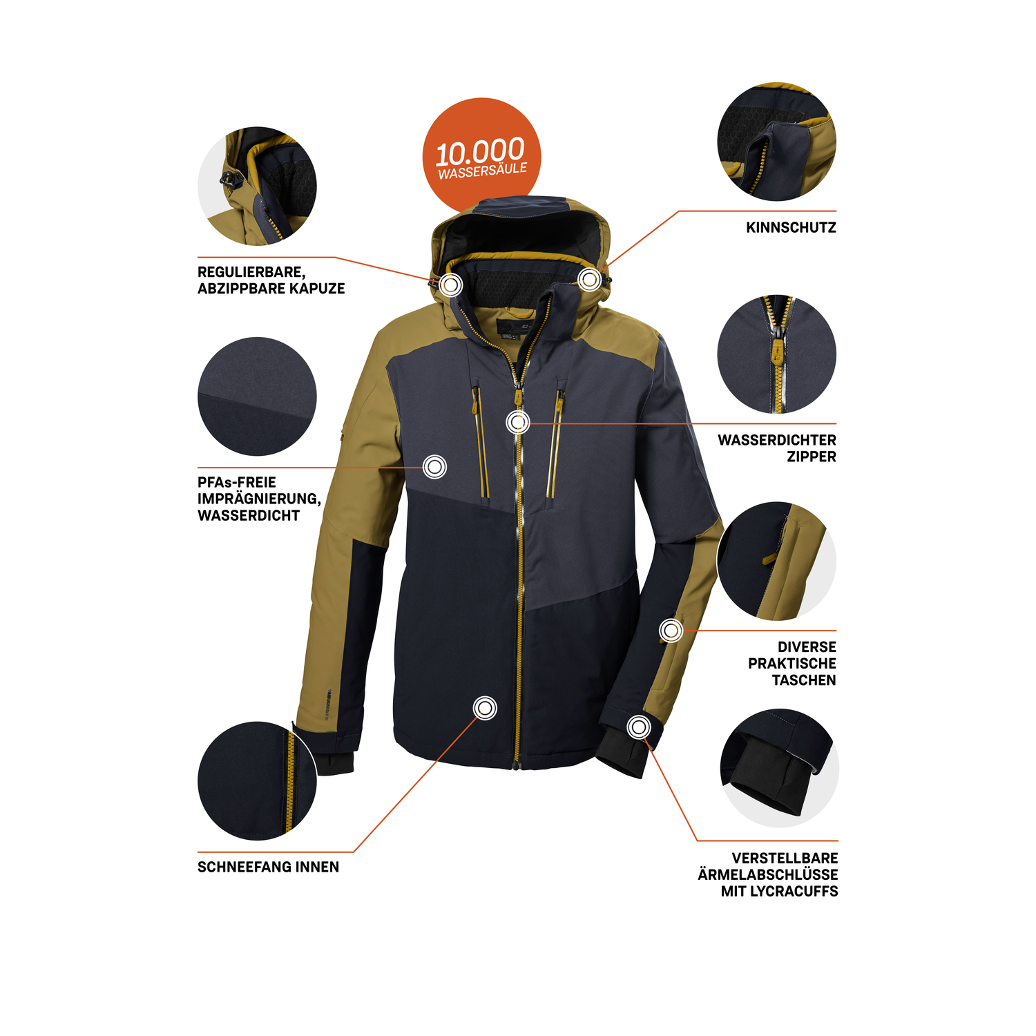 Herren killtec Grün