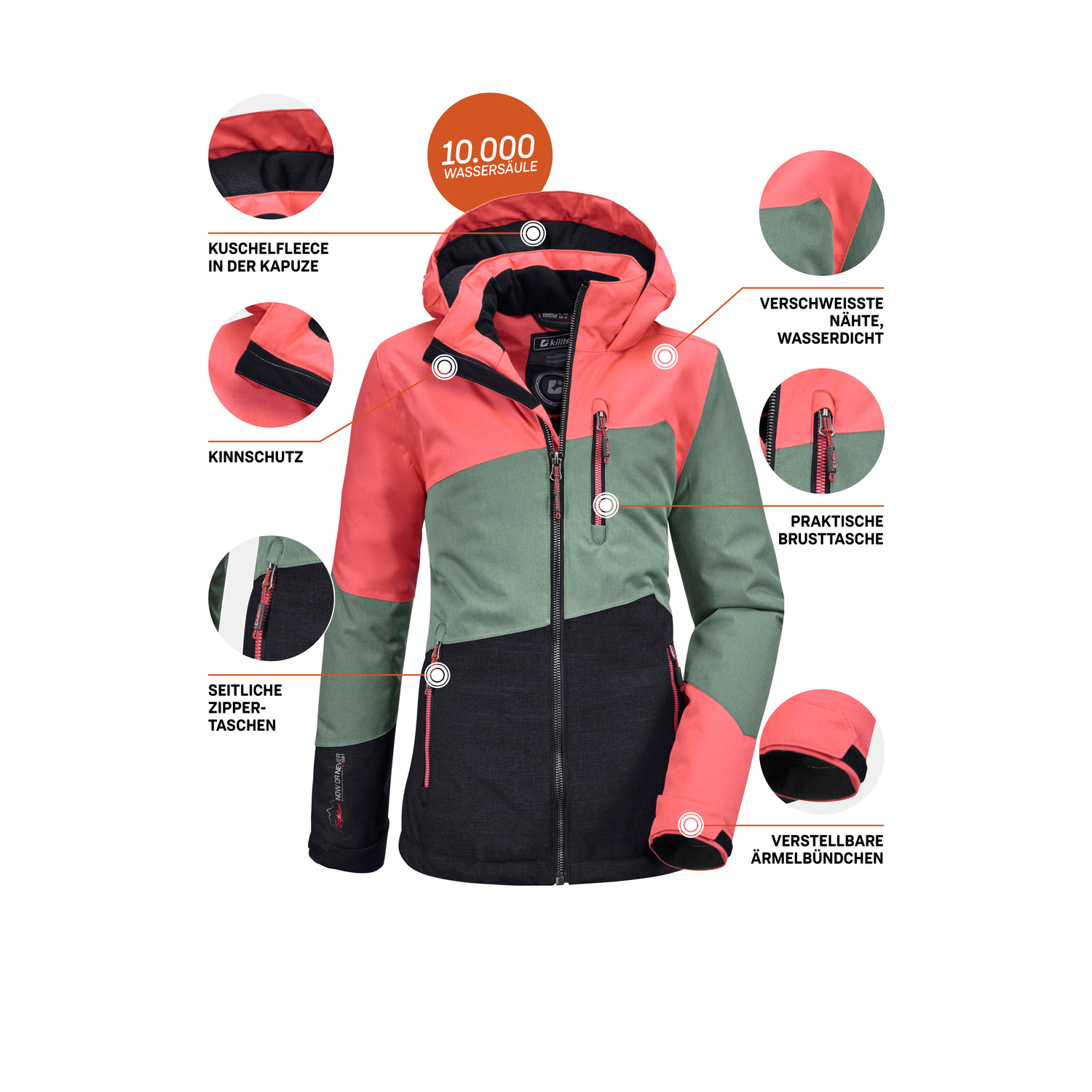 Mädchen killtec Pink