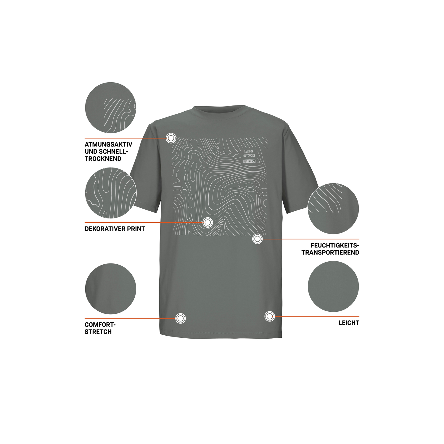 Herren killtec Grau