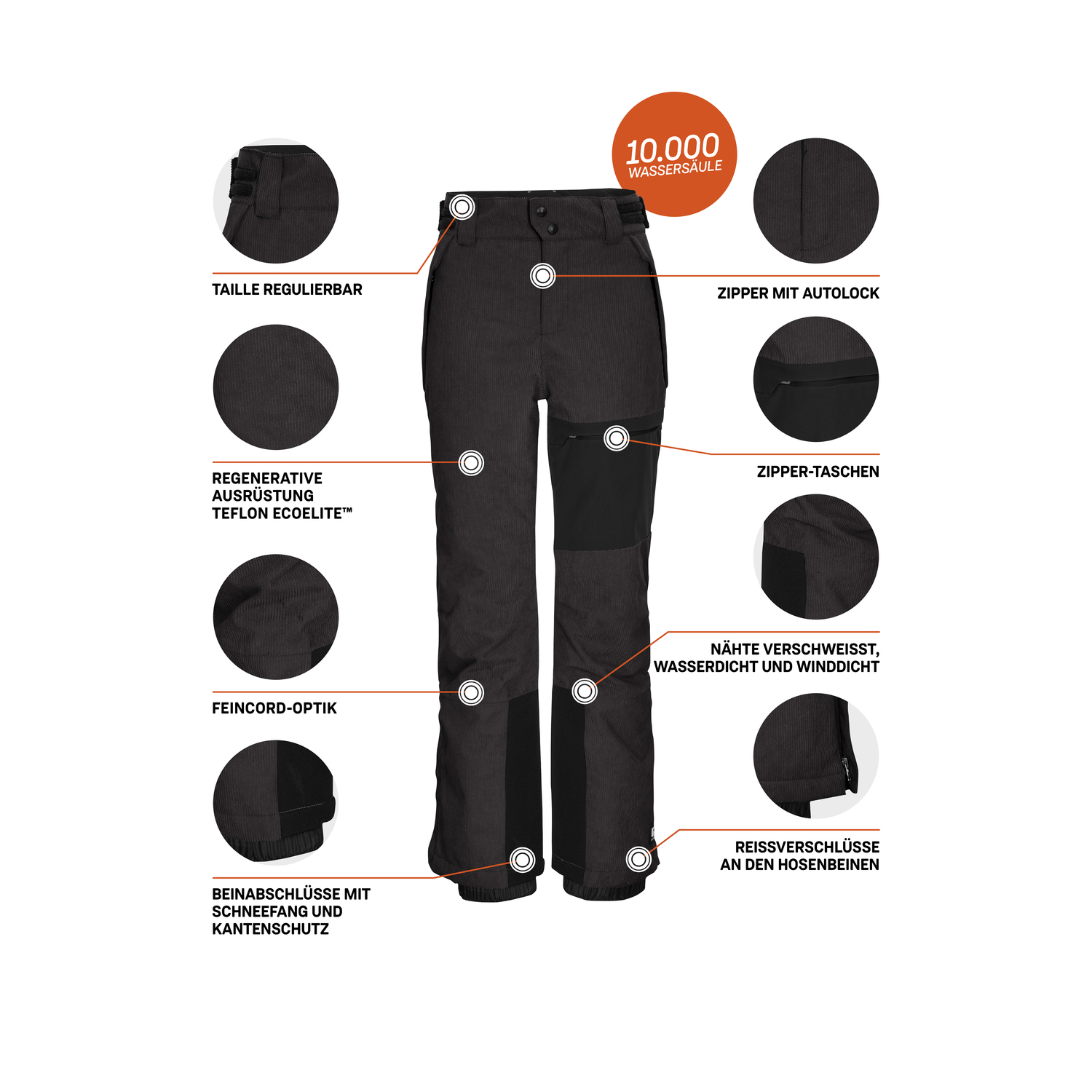 Kinder killtec Schwarz