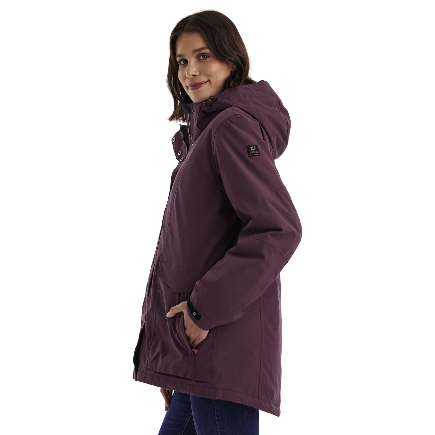 Damen killtec Pflaume