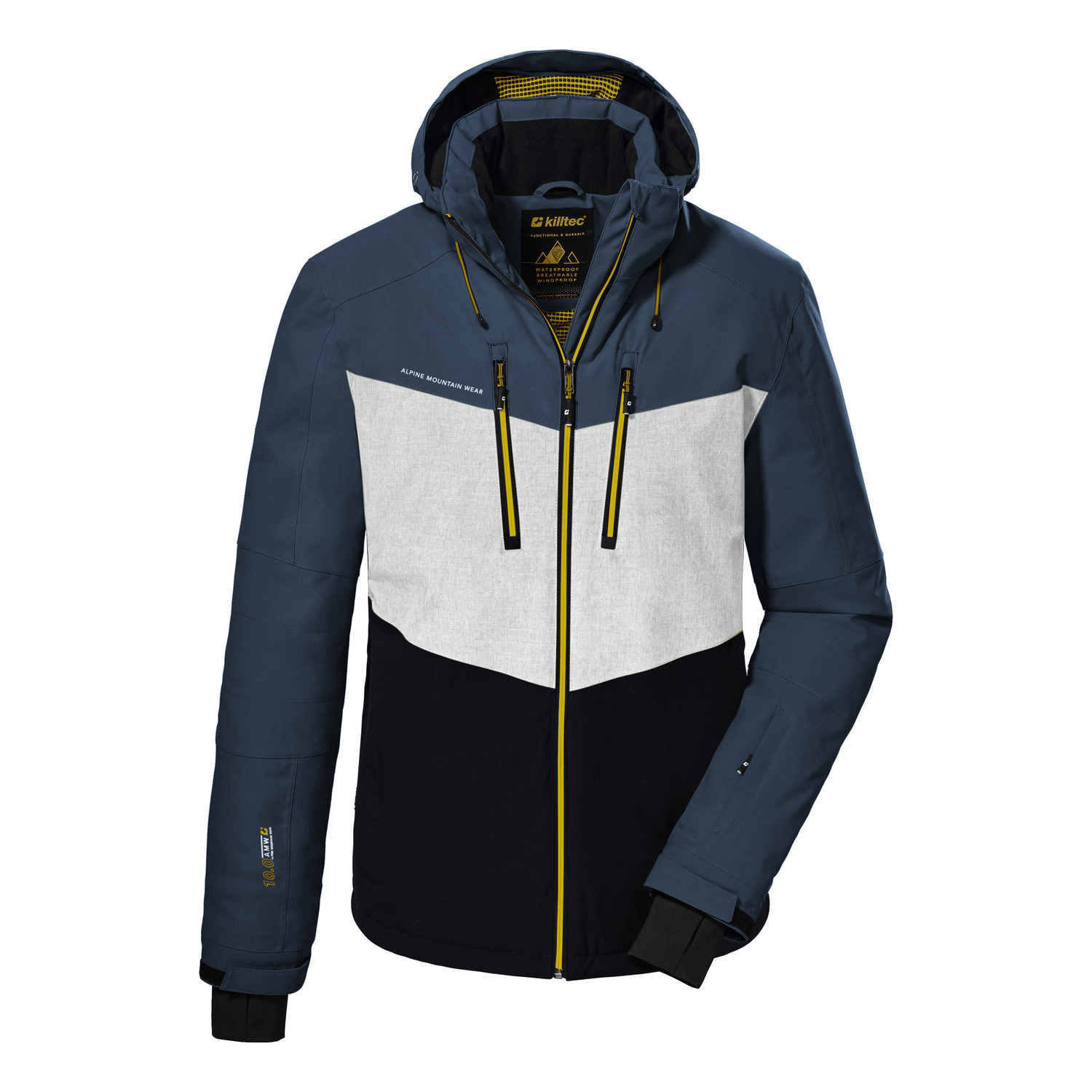 Herren killtec Blau KSW 45 MN SKI JCKT 00872 4XL Funktionsjacke