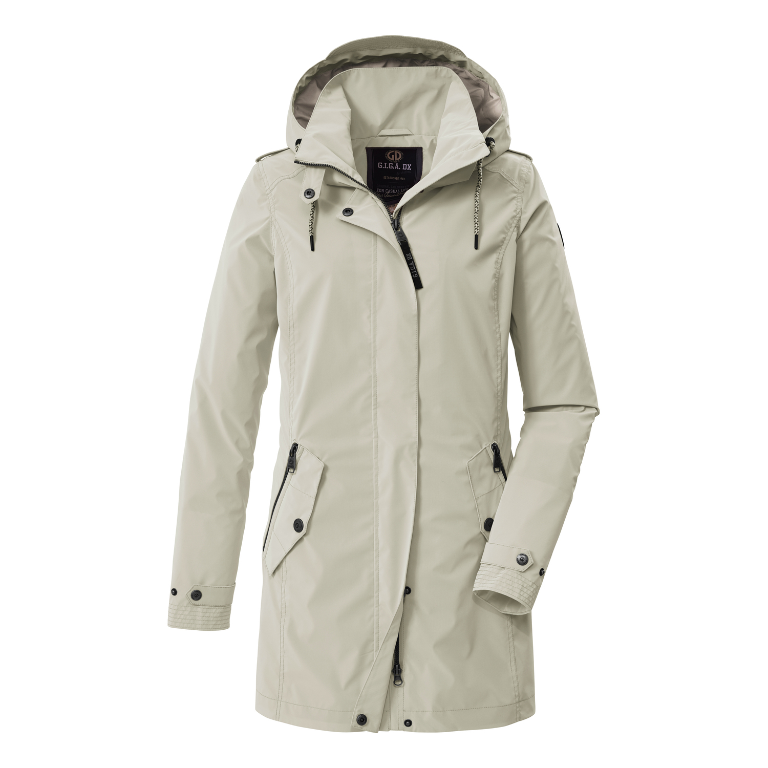 Damen G.I.G.A. DX by killtec Beige GS 94 WMN PRK 00106 50 Mantel