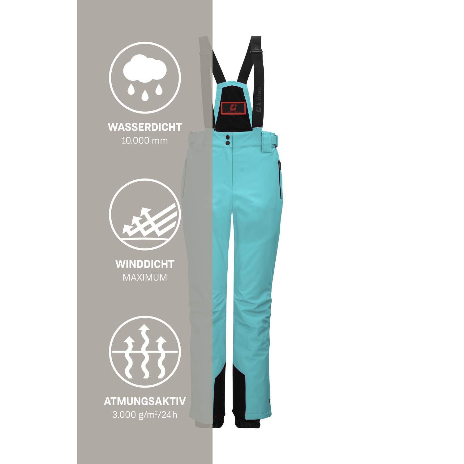Damen killtec Hellblau