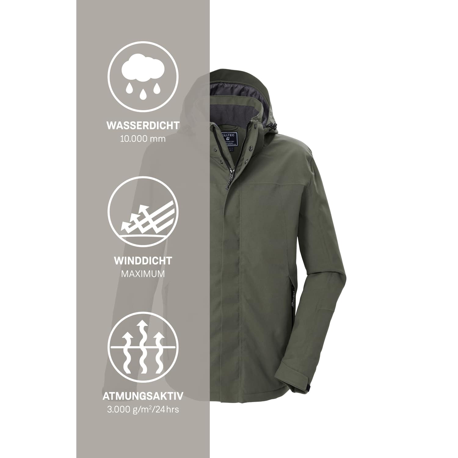 Herren killtec Oliv