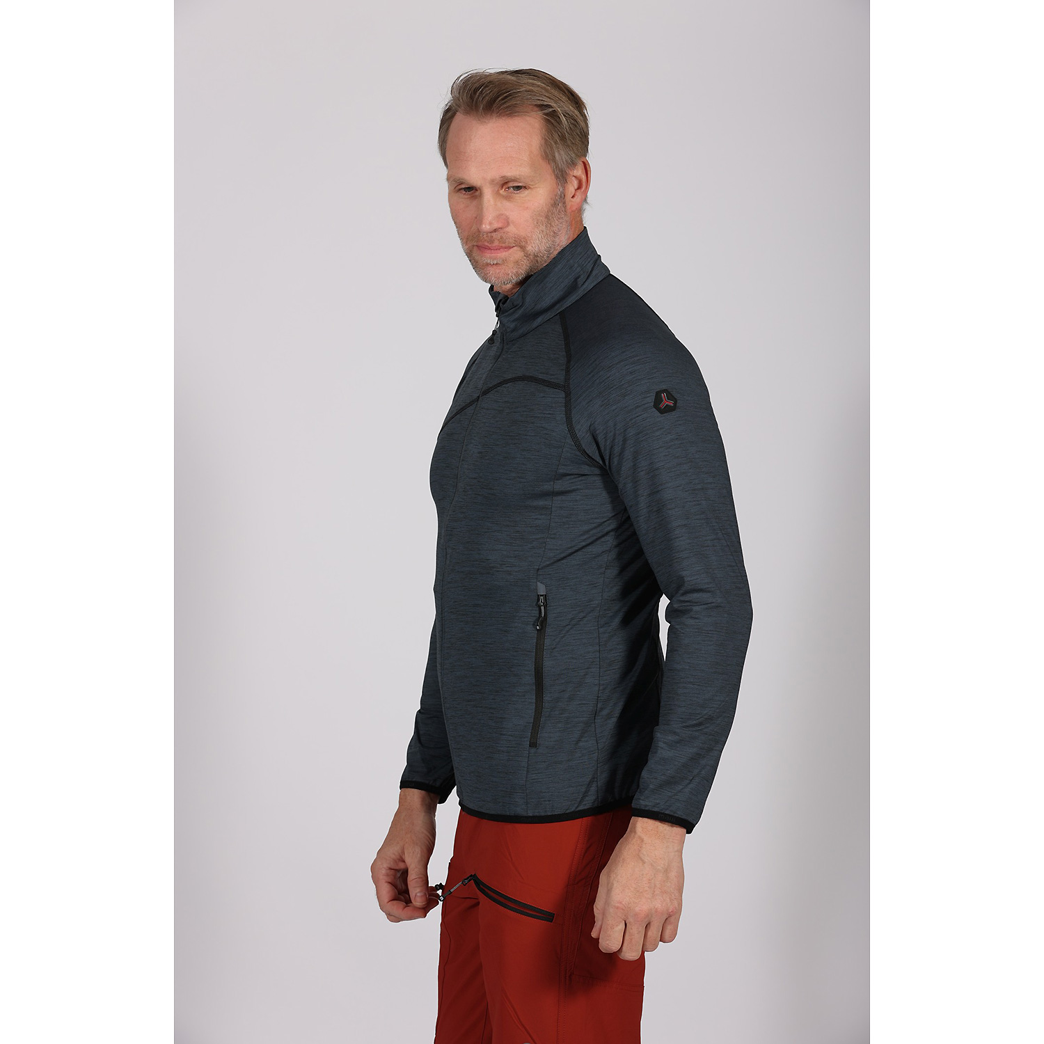 Herren Maul Sport Dunkelgrau Radeberg - leichte Fleecejjack 10 62 Unterjacke