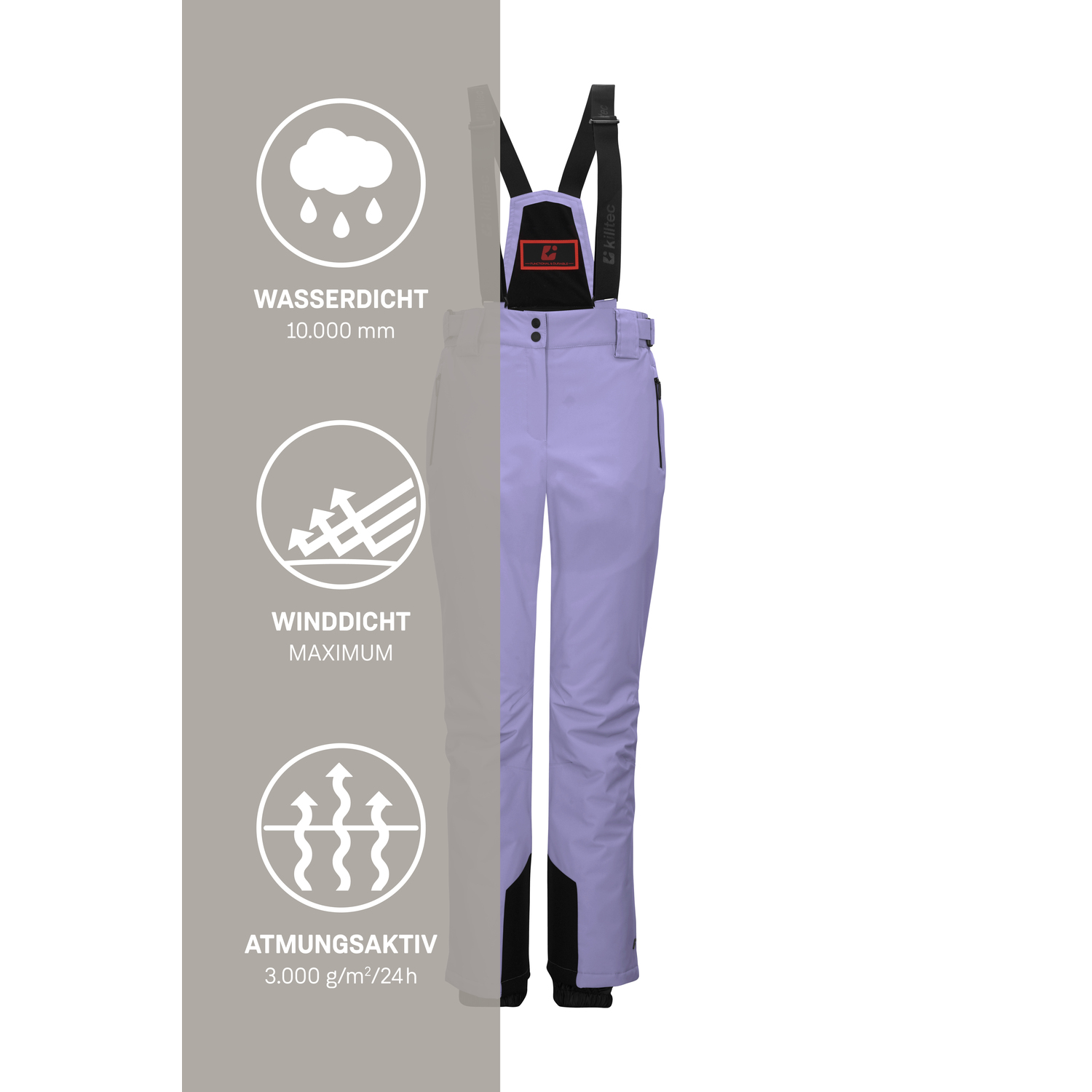 Damen killtec Flieder