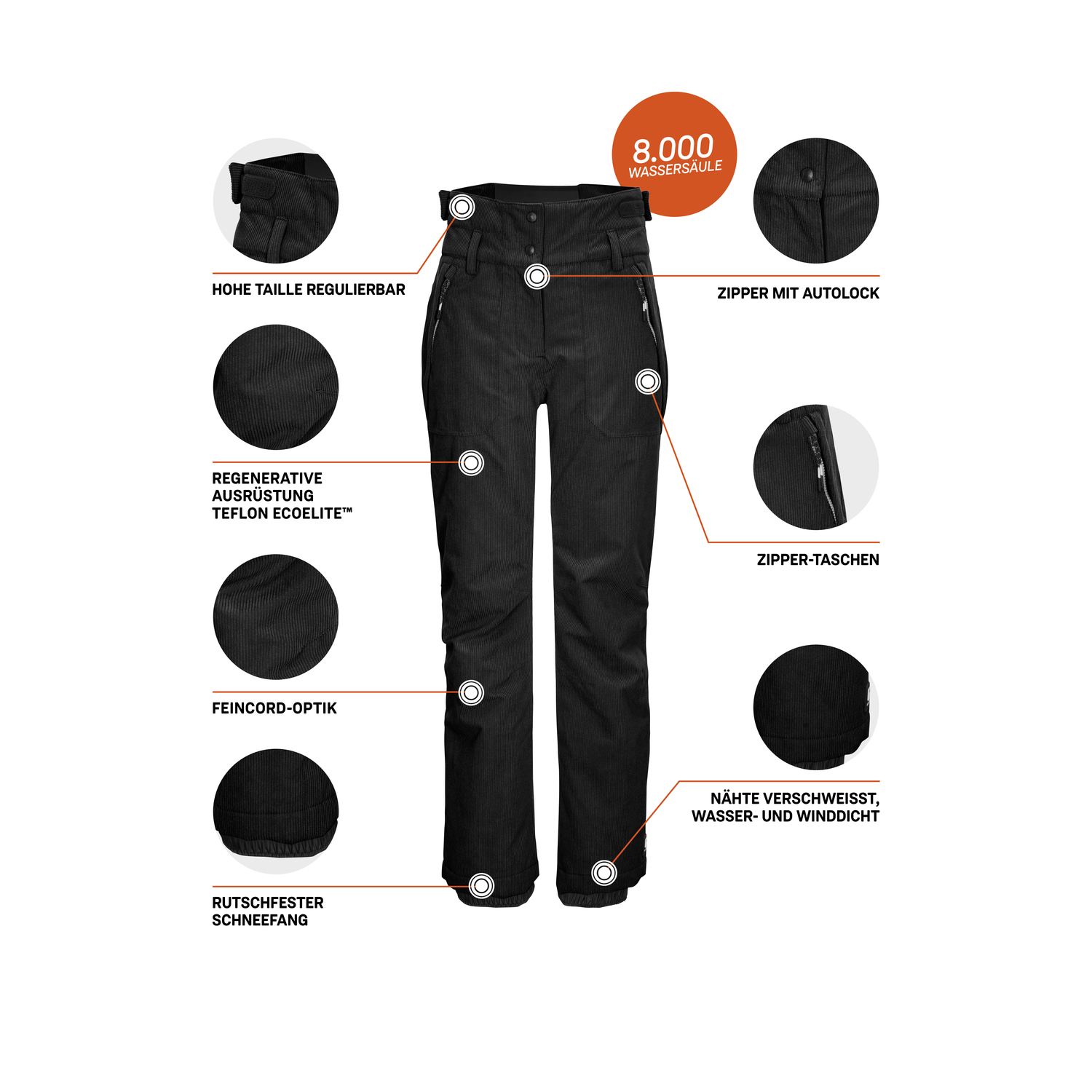 Kinder killtec Schwarz