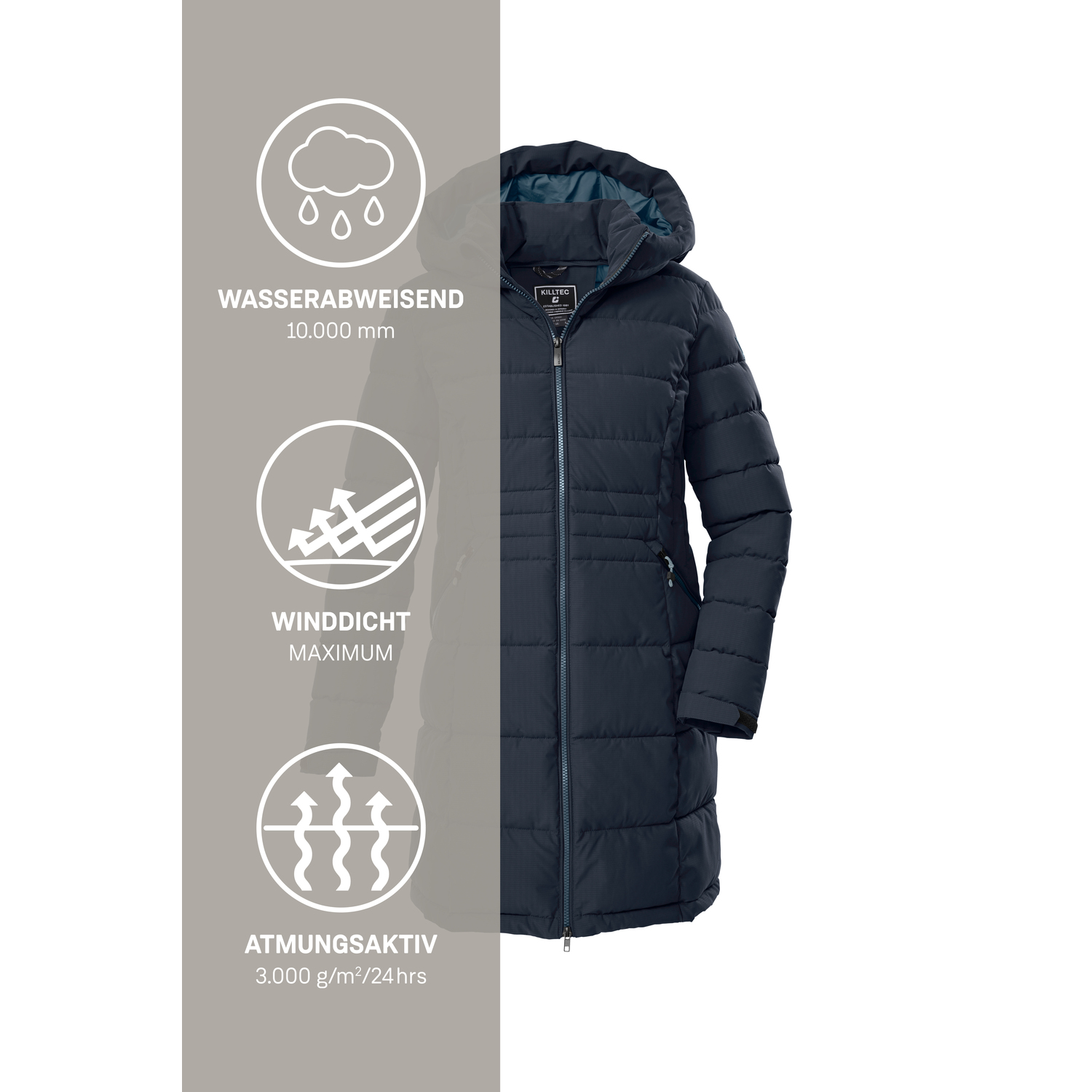 Damen killtec Blau