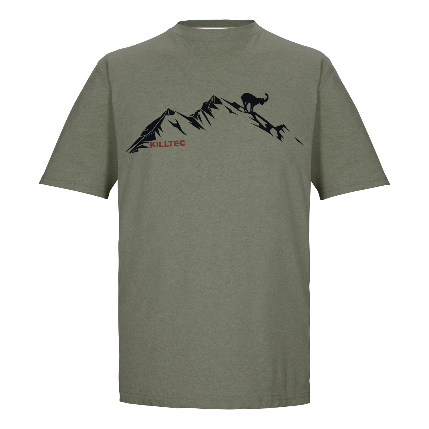 Herren killtec Dunkeloliv KOS 365 MN TSHRT Shirt