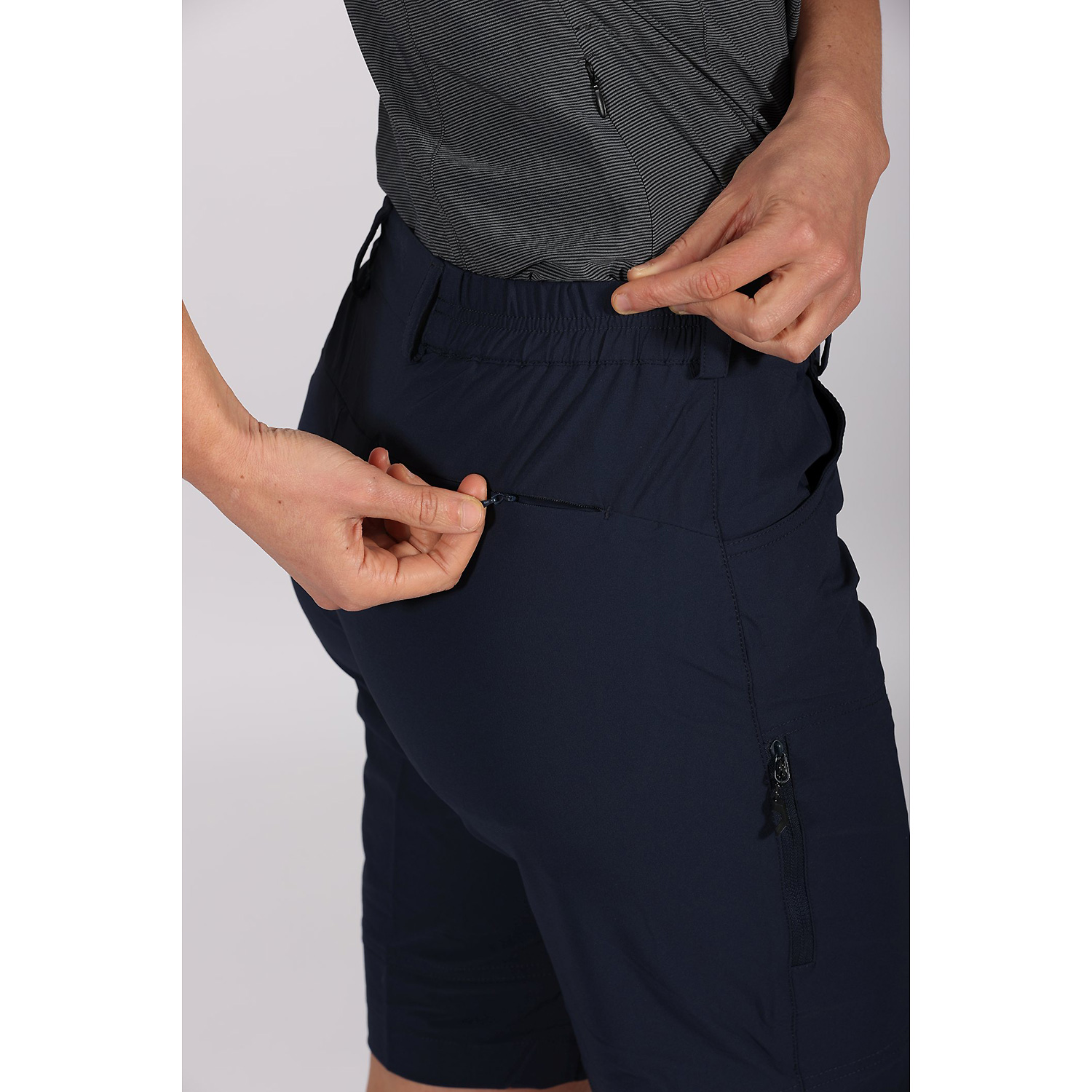 Damen Maul Sport Marine Sidney XT - Caprihose elastic 13 46 Caprihose