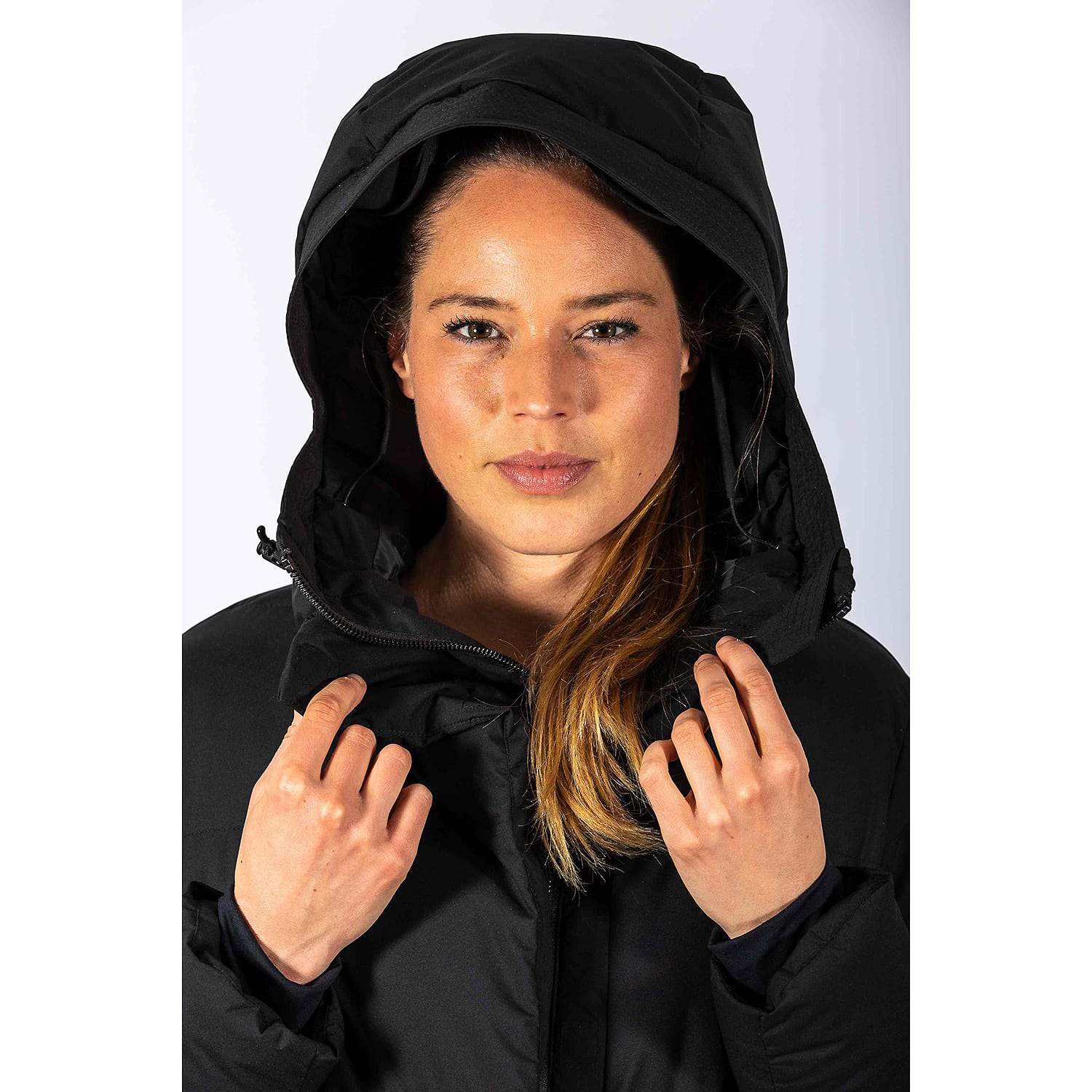 Damen Maul Sport Schwarz Halifax Megatex Steppmantel 13 44 Mantel