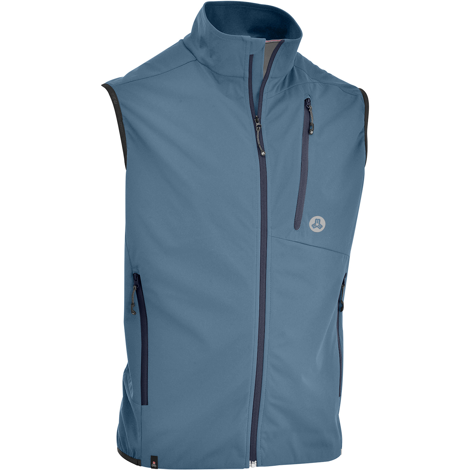 Herren Maul Sport Hellblau Achensee 10.0 - leichte Softsh Weste