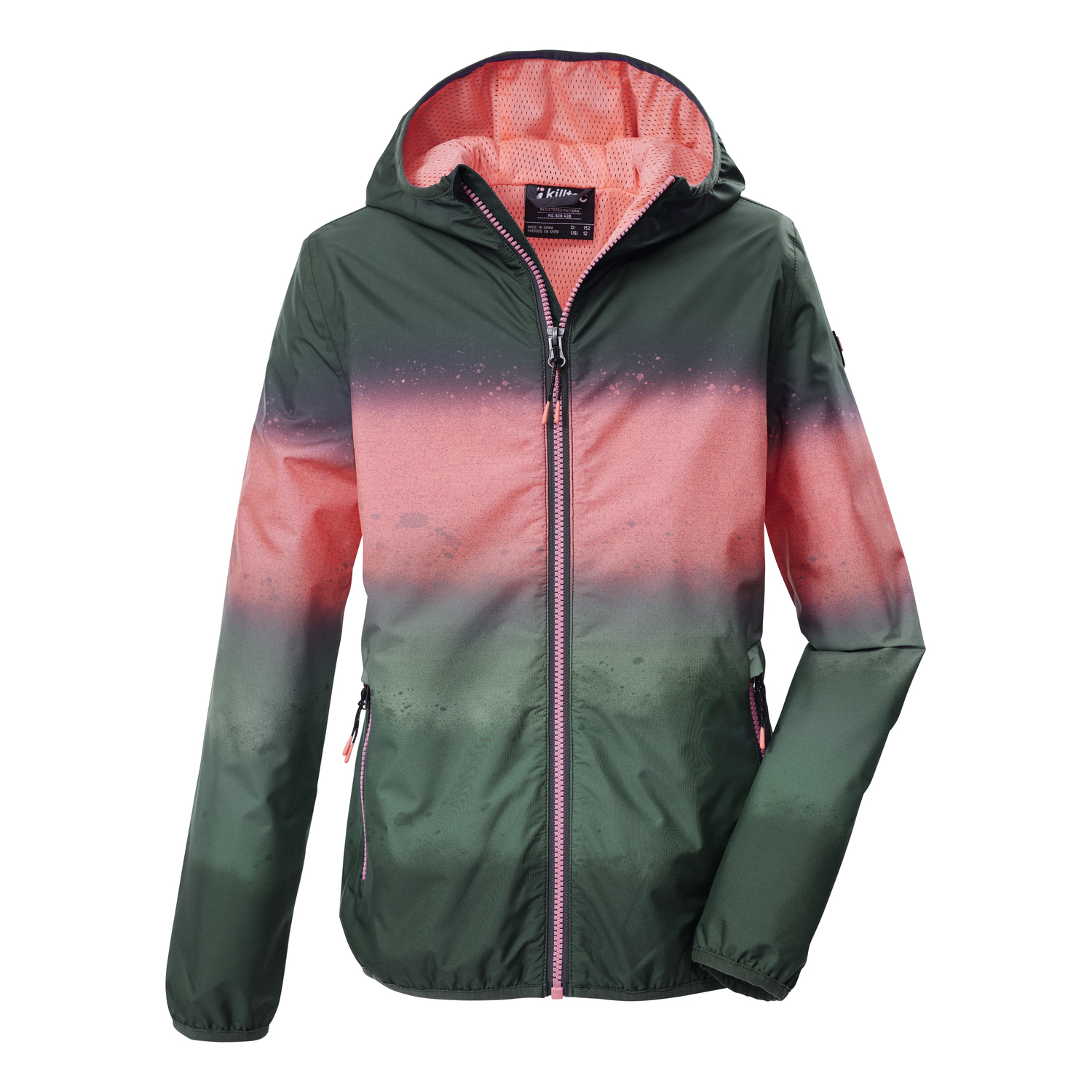 Kinder killtec Grün KOS 155 GRLS JCKT 00970 176 Funktionsjacke