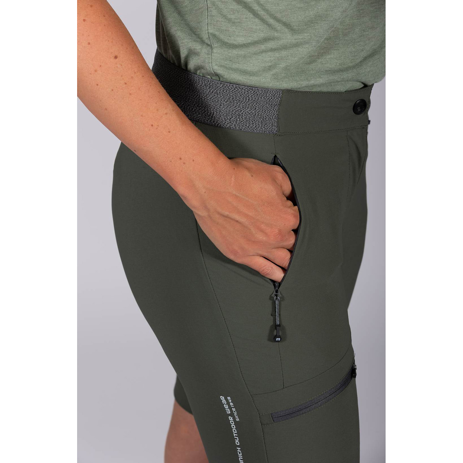 Damen Maul Sport Tannengrün TAEschhorn II - leichte Bermuda Bermuda