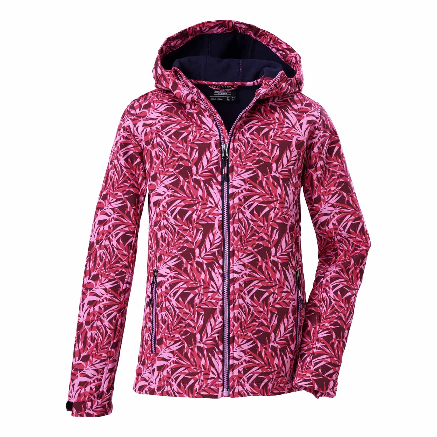 Mädchen Kinder killtec Rose Print Funktionsjacke