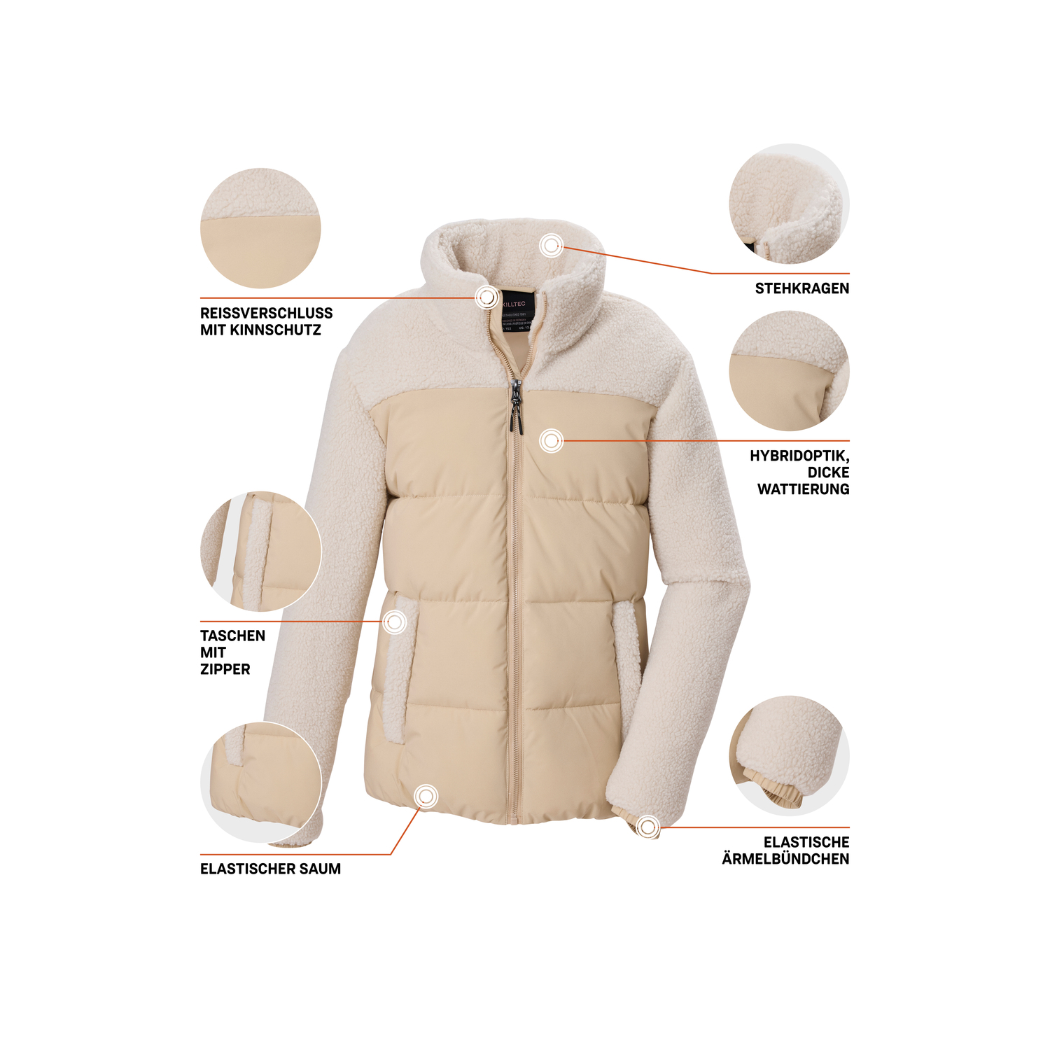 Kinder killtec Beige