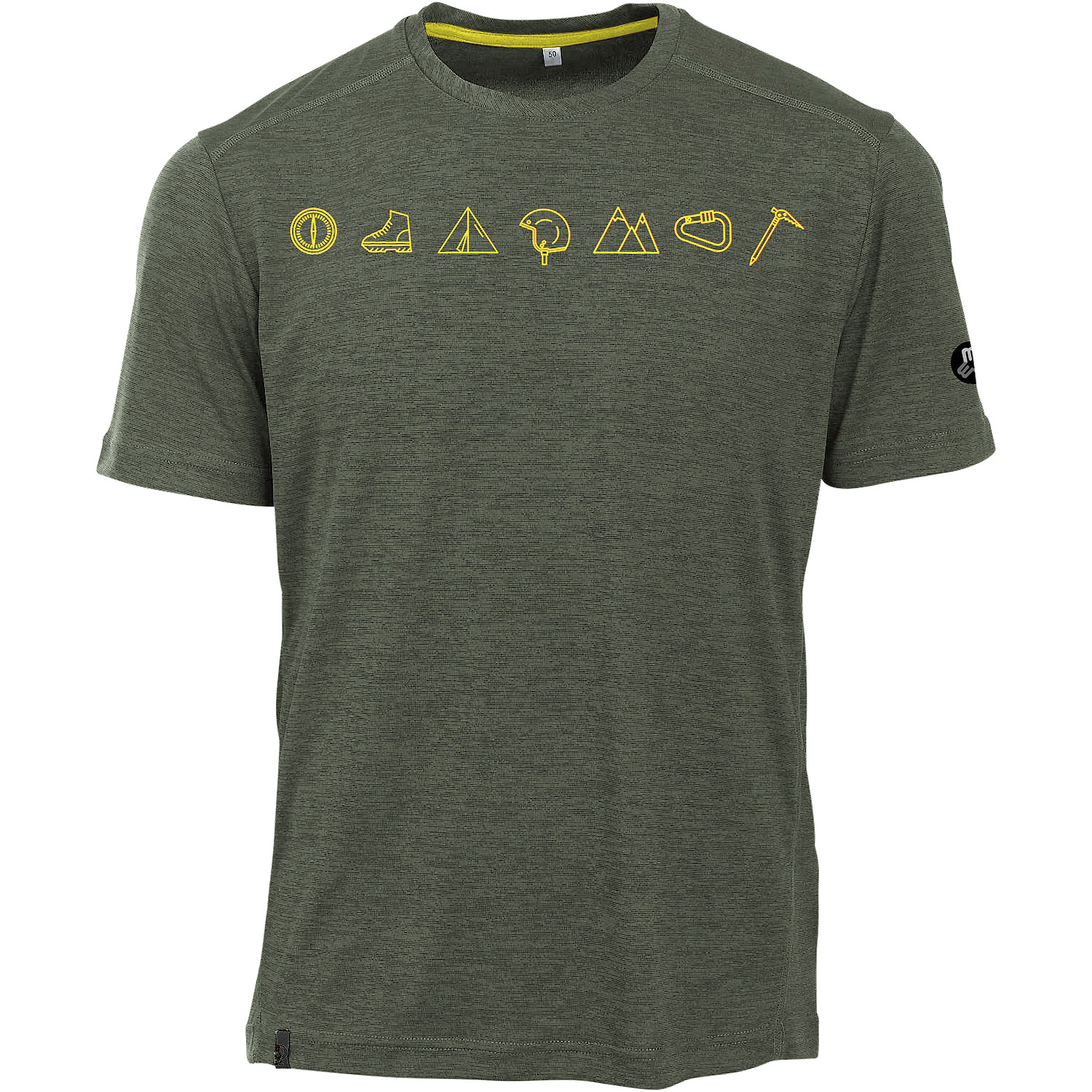 Herren Maul Sport Oliv Grinberg fresh-1/2 T-Shirt+Pri 49 56 Shirt