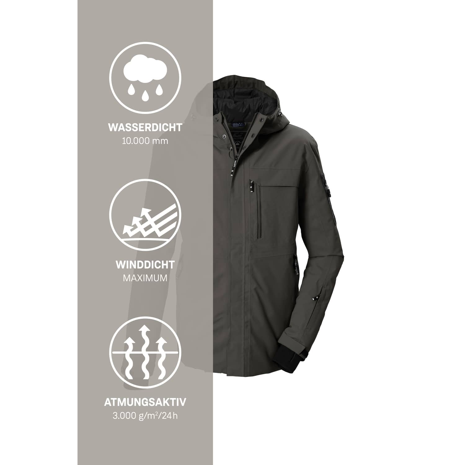 Herren killtec Grün