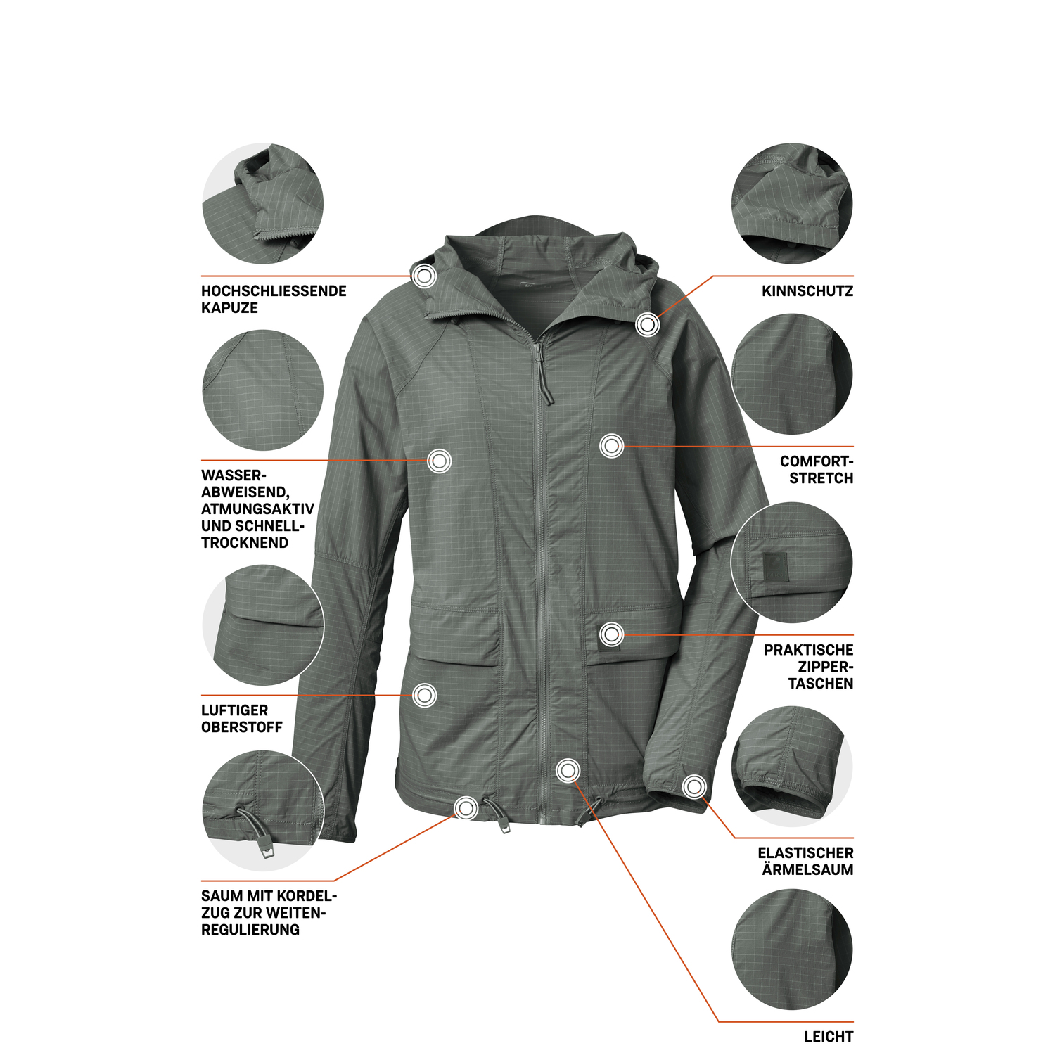 Damen killtec Grau