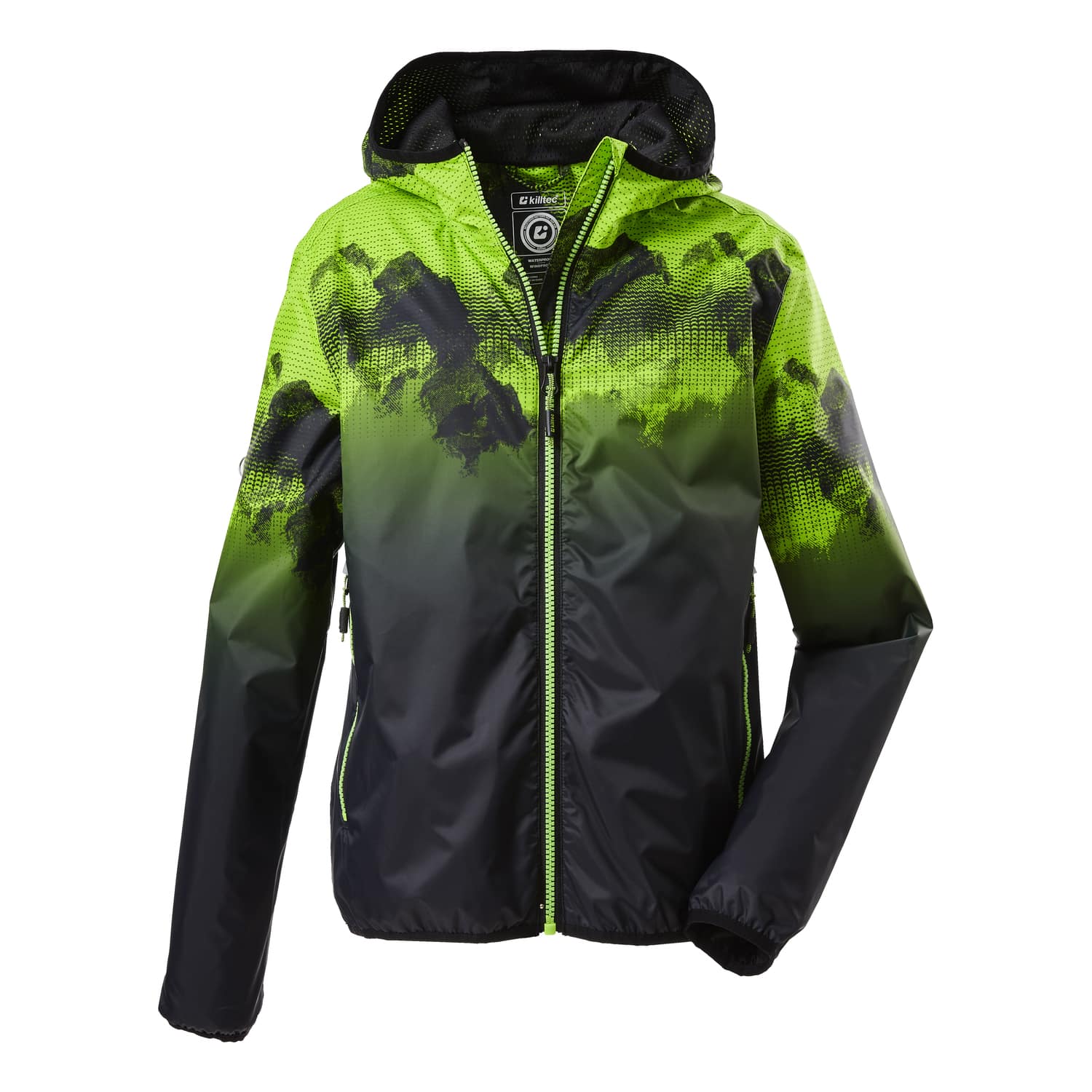 Jungen Kinder killtec Grün Lyse BYS JCKT B 00725 176 Regenjacke