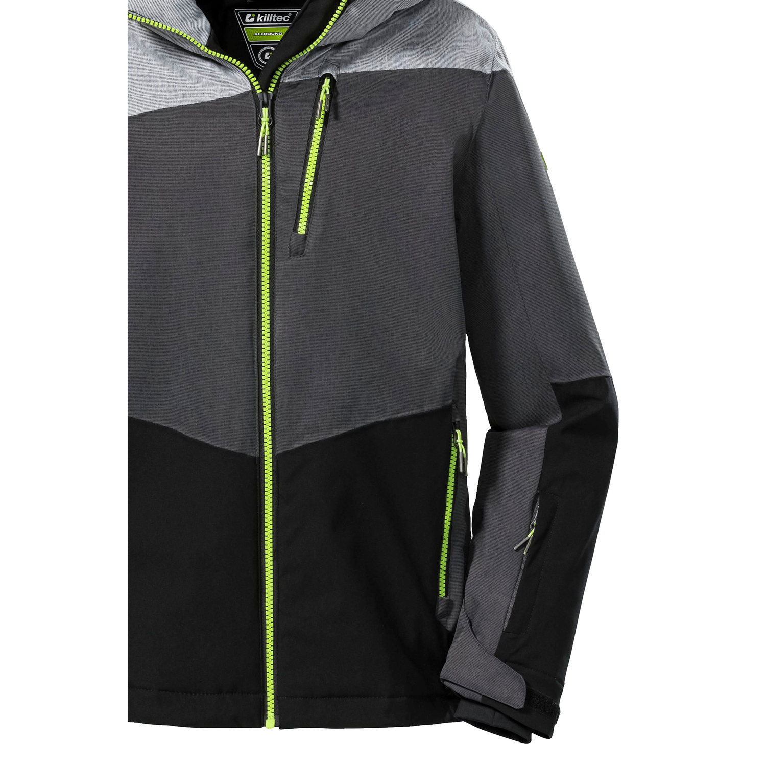 Jungen Kinder killtec Dunkelgrau KSW 161 BYS SKI JCKT 00211 164 Funktionsjacke