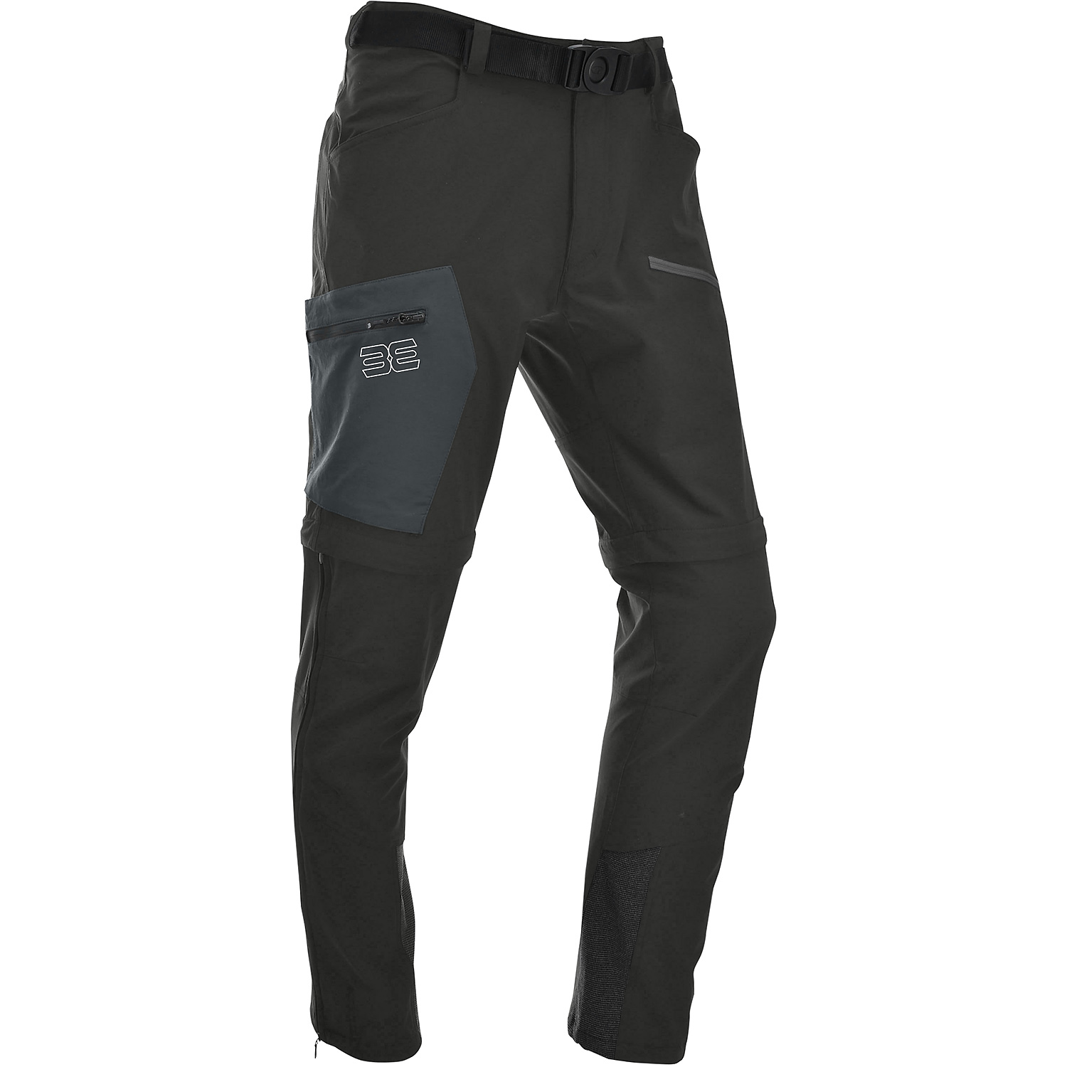 Herren Maul Sport Schwarz Eiger ultra - elastic T-Zipp o 0110 98 Hose