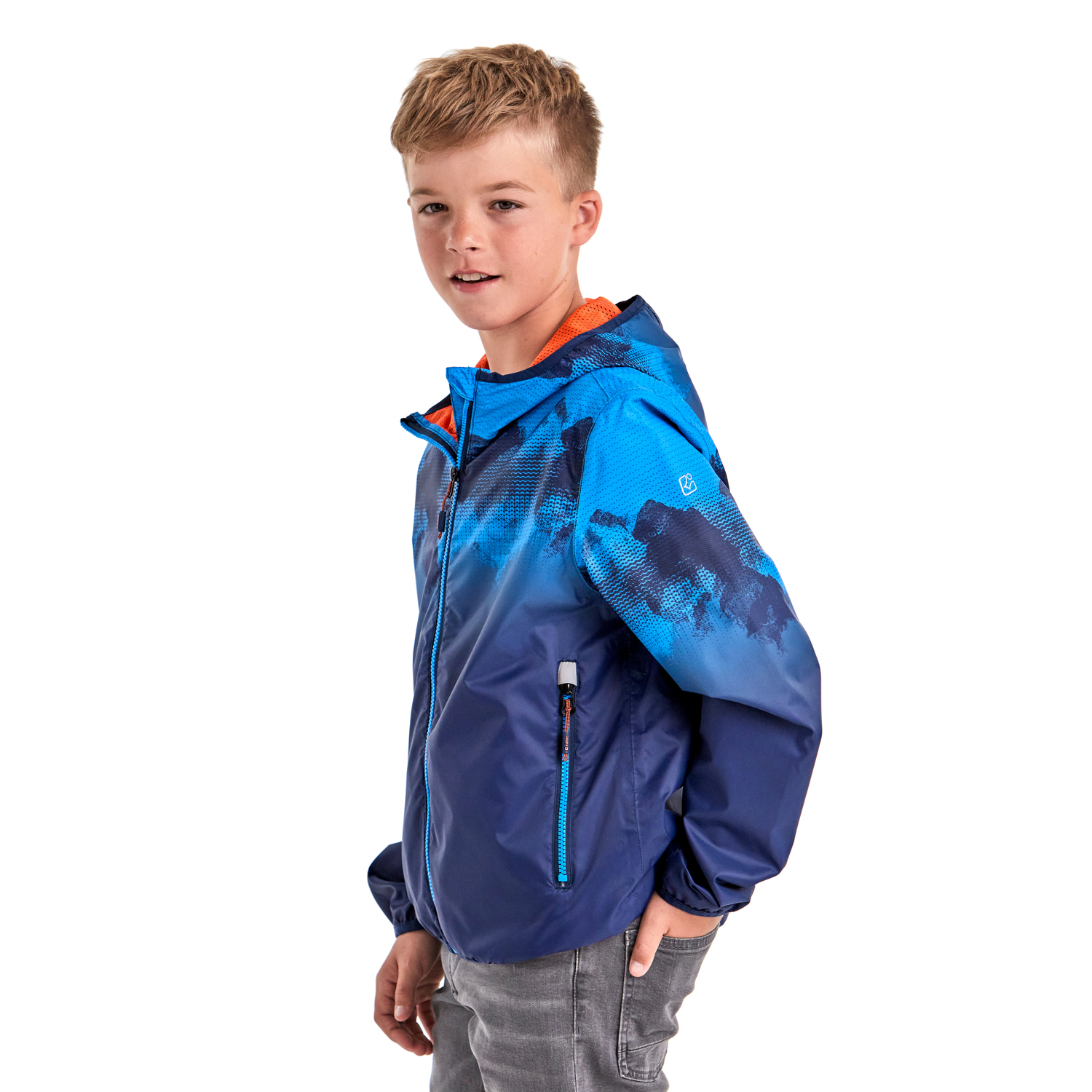 Jungen Kinder killtec Blau Lyse BYS JCKT B 00838 164 Regenjacke