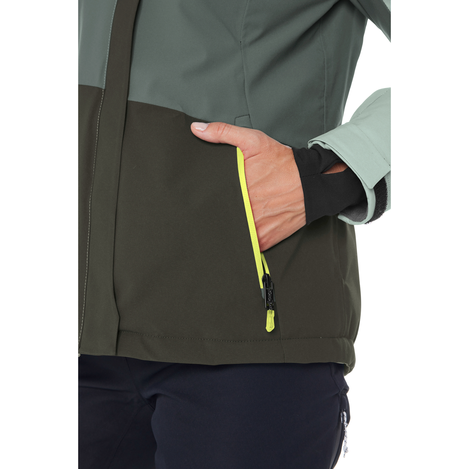 Damen killtec Grün KSW 67 WMN SKI JCKT 00738 50 Funktionsjacke