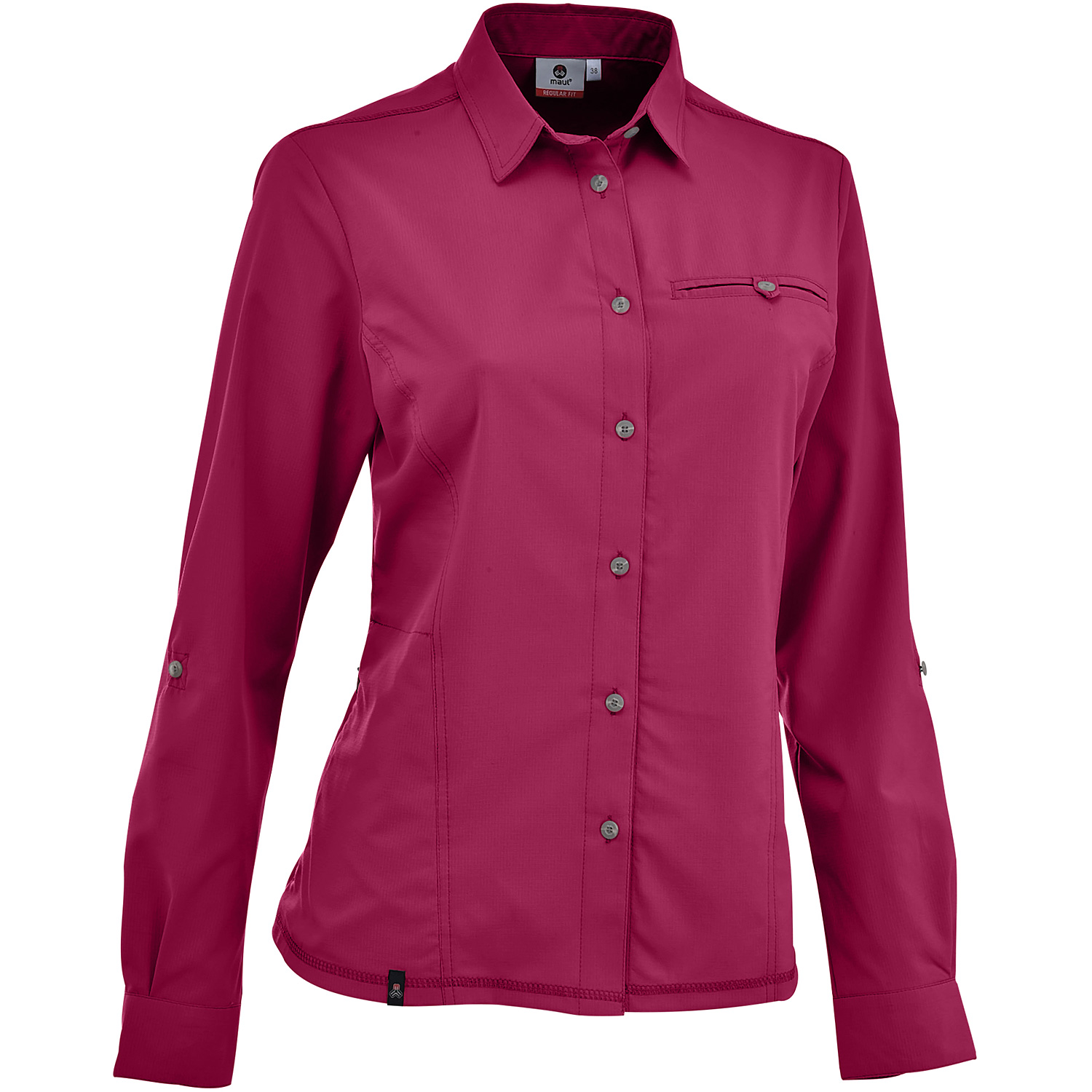 Damen Maul Sport Lila Hochalm UV50 - 1/1 Krempelarm 81 50 Bluse