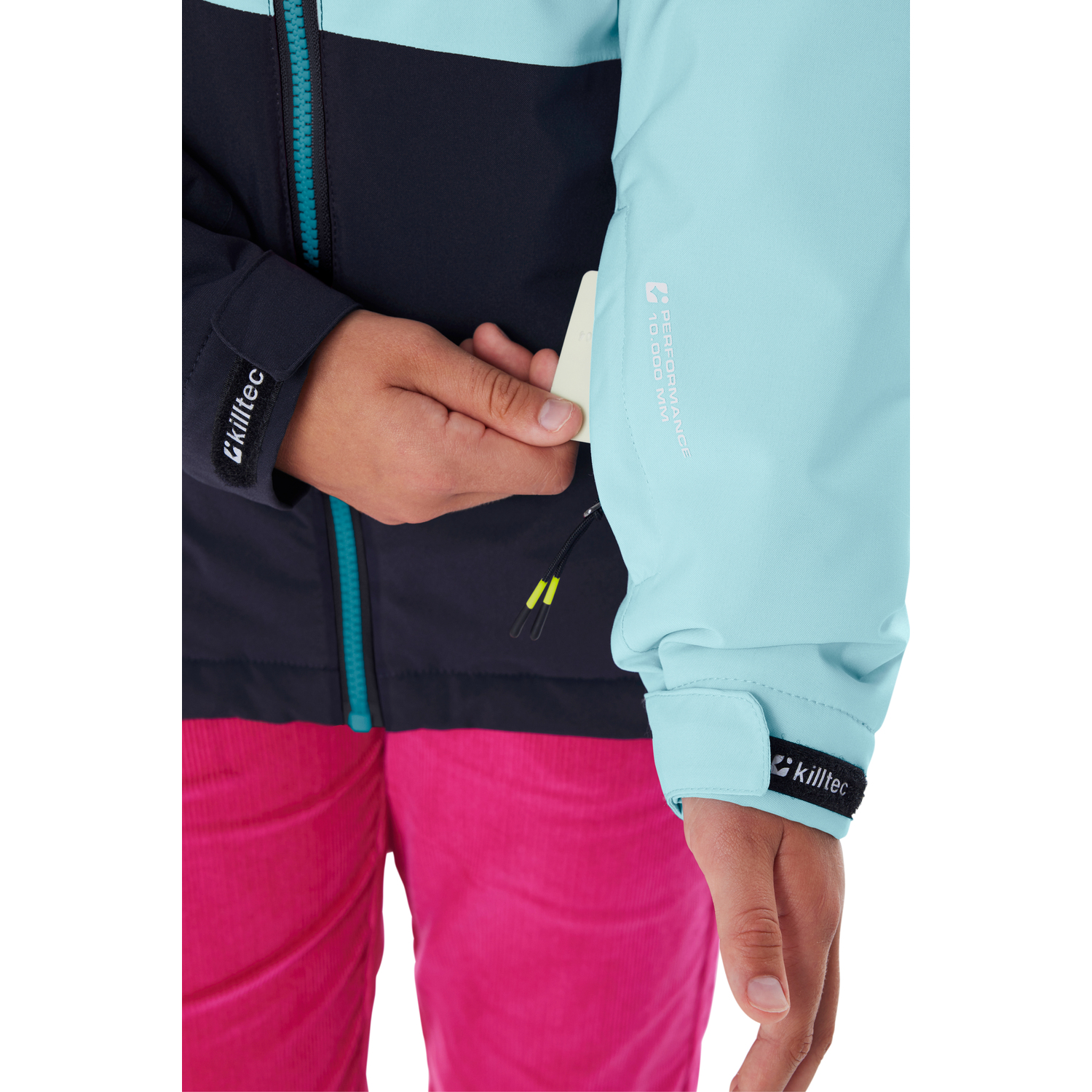 Kinder killtec Grün KSW 331 GRLS SKI JCKT 00708 176 Funktionsjacke