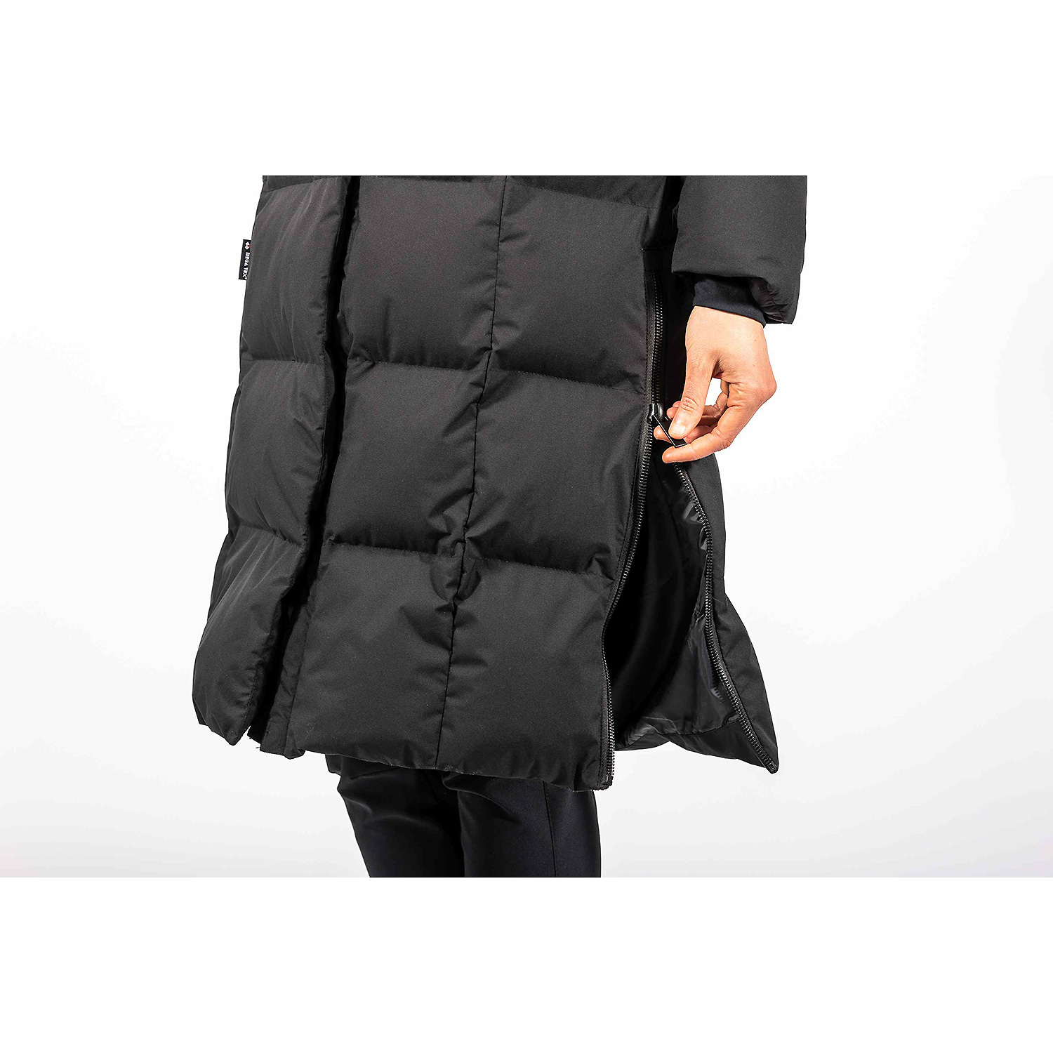 Damen Maul Sport Schwarz Halifax Megatex Steppmantel 13 44 Mantel