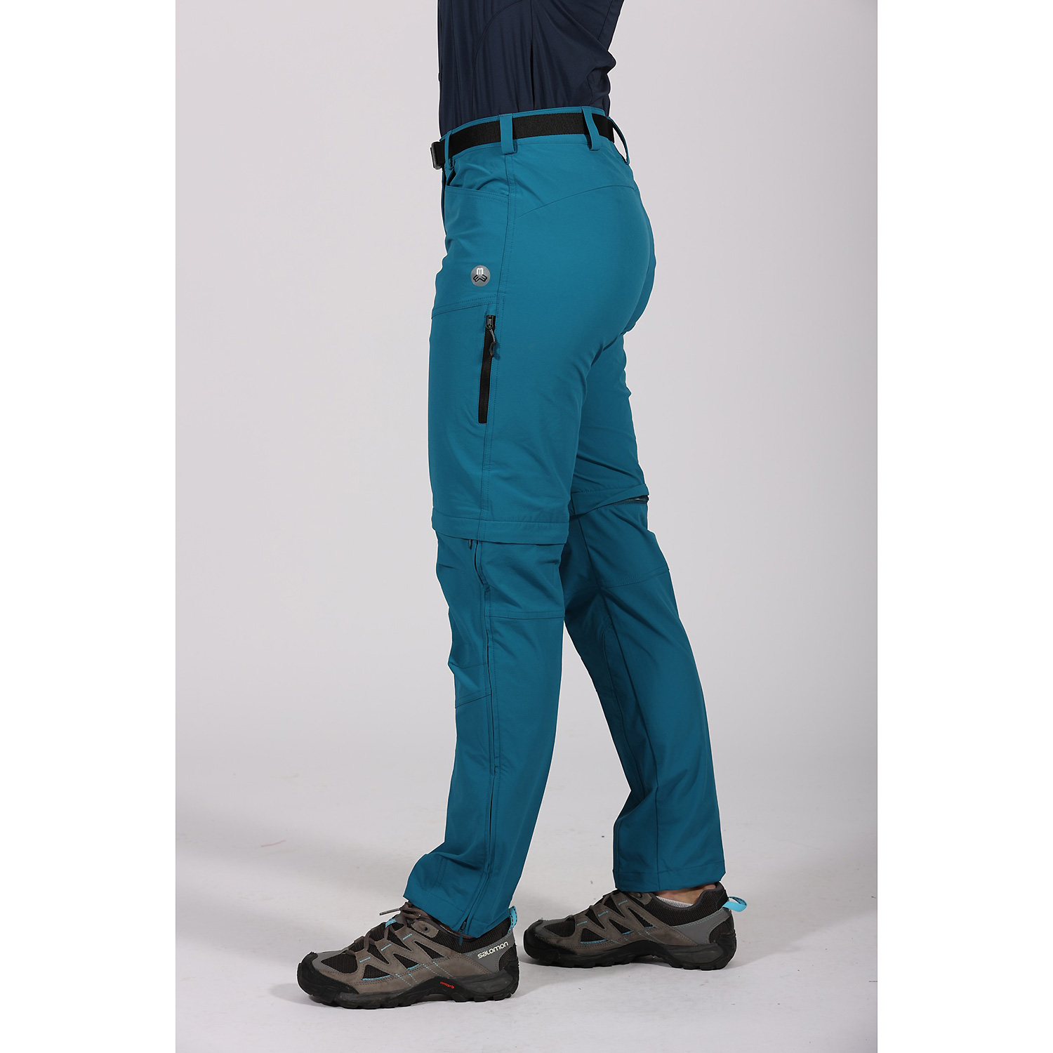 Damen Maul Sport Petrol Simssee - Hybrid Capri elast. 0101 36 Caprihose