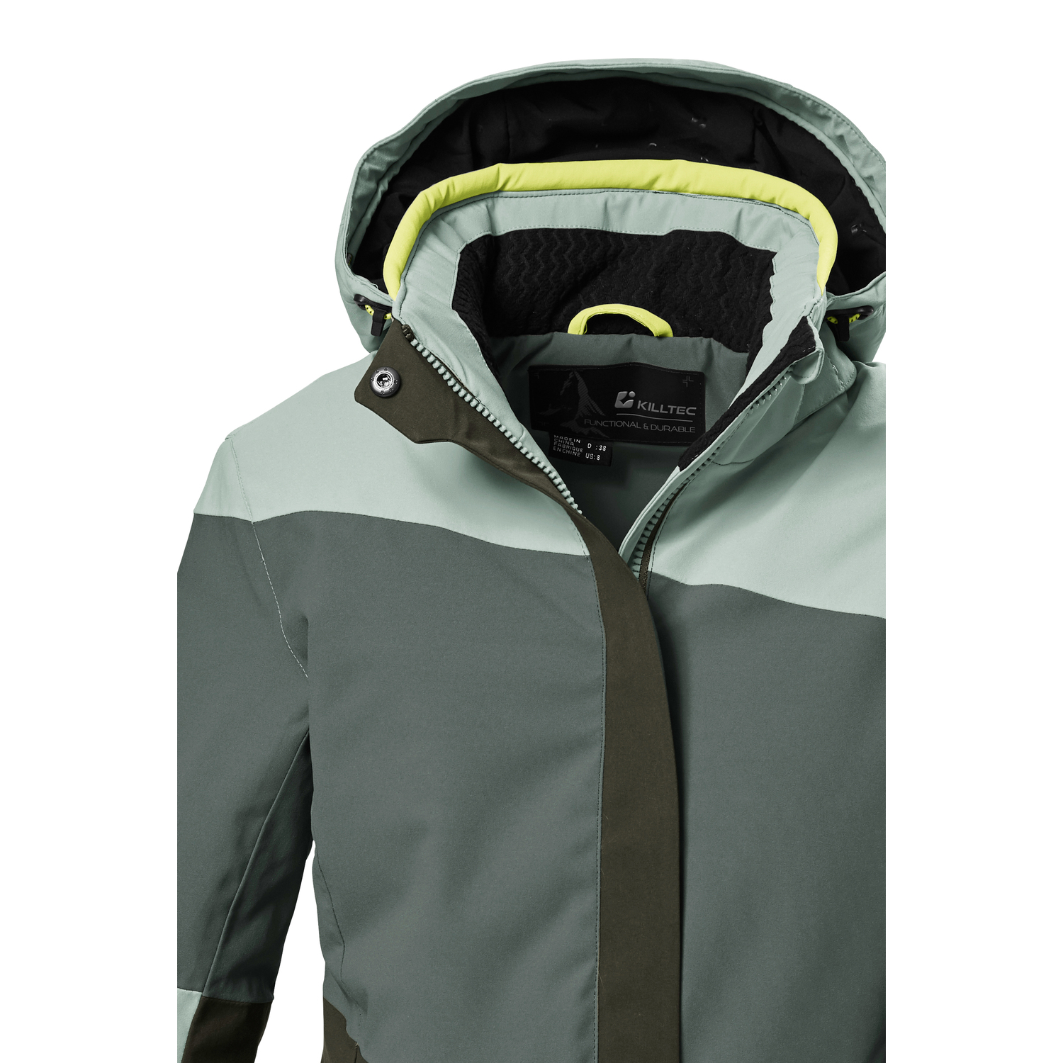 Damen killtec Grün KSW 67 WMN SKI JCKT 00738 50 Funktionsjacke