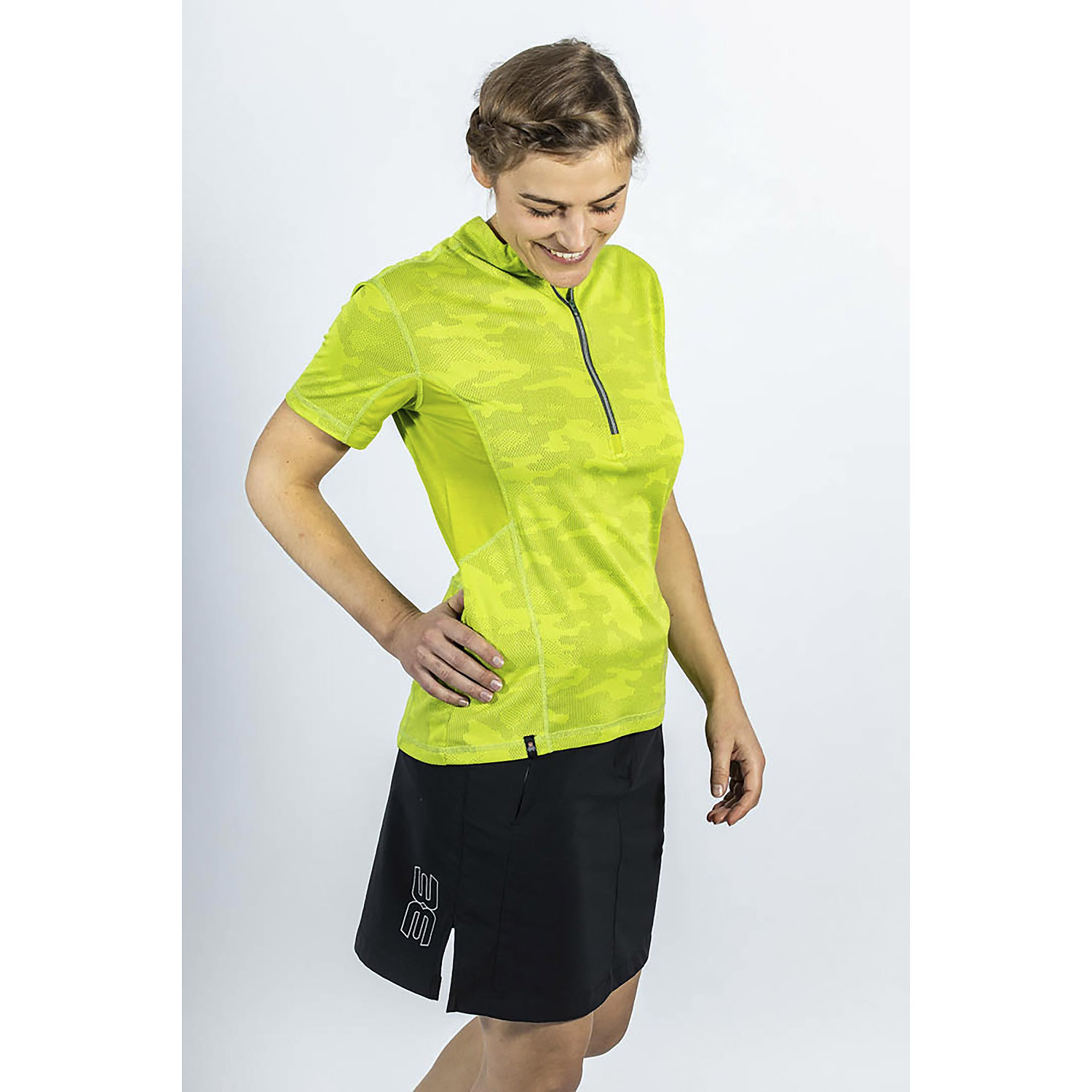 Damen Maul Sport Apfelgrün Ridnaun fresh-1/2 T-Shirt+Prin 89 38 Shirt