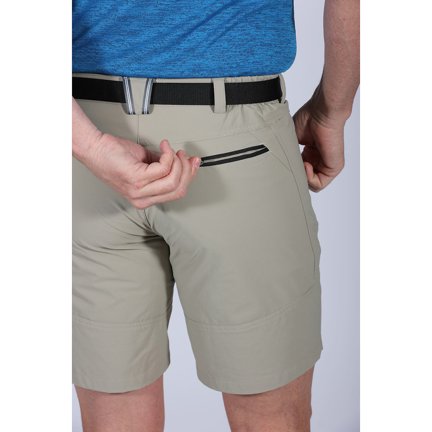 Herren Maul Sport Beige Bezau - 1/2 T-Shirt+Print 74 54 Shirt