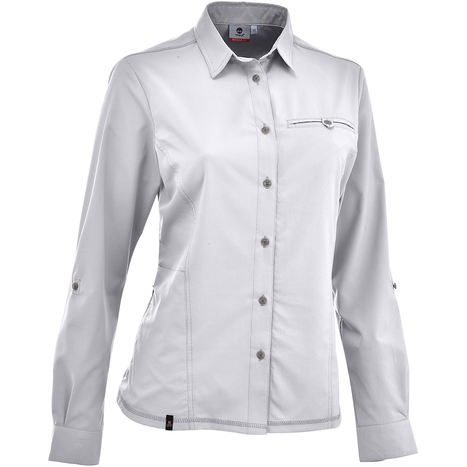 Damen Maul Sport Weiß Garda 3 fresh - 1/2 Funktions- 17 38 Shirt