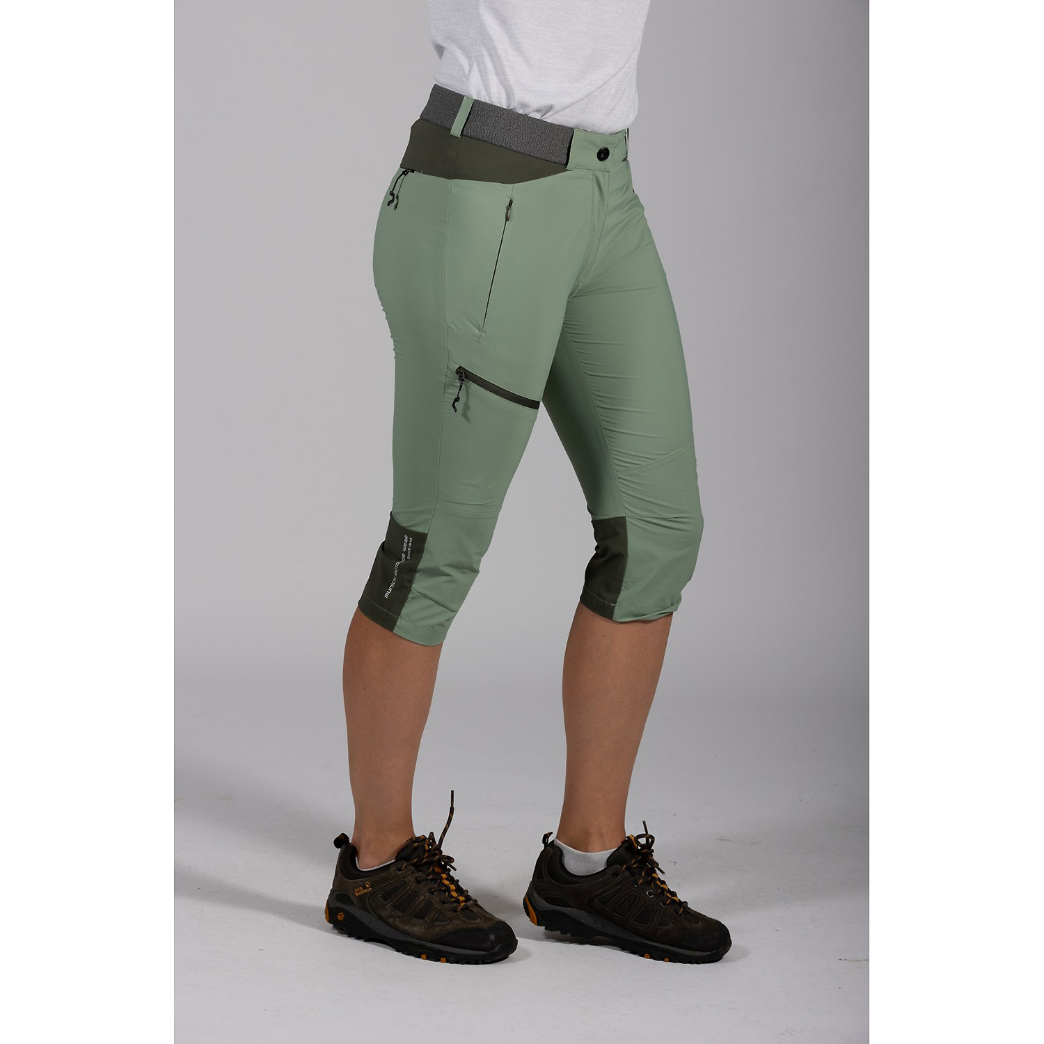 Damen Maul Sport Tannengrün Entlen XT - Caprihose bi-elast 1660 42 Caprihose