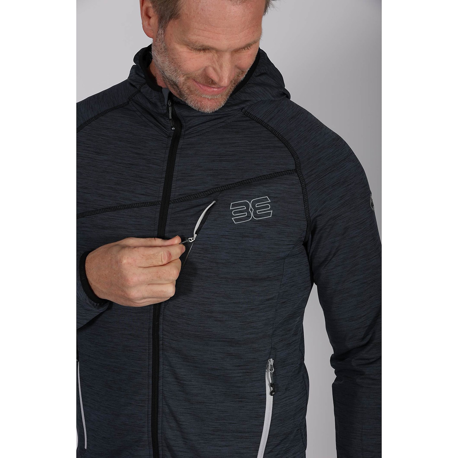 Herren Maul Sport Dunkelgrau Radeberg - leichte Fleecejjack 10 62 Unterjacke