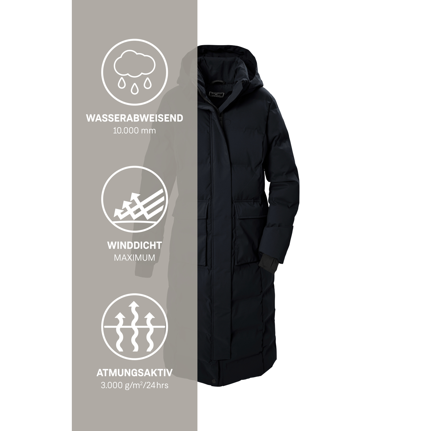 Damen killtec Schwarz