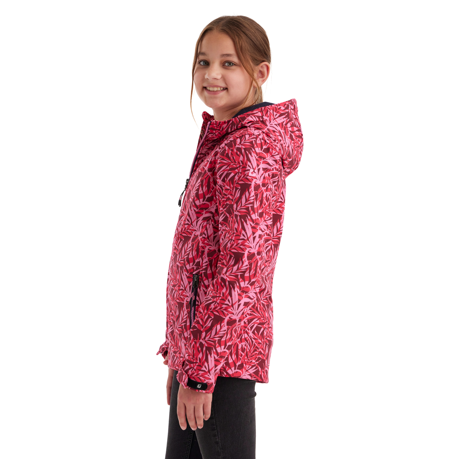 Mädchen Kinder killtec Rose Print Funktionsjacke