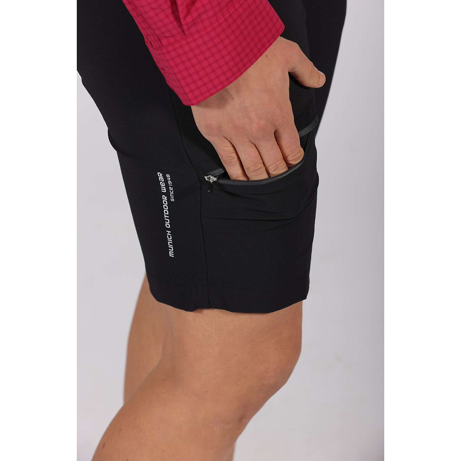 Damen Maul Sport Schwarz TAEschhorn II - leichte Bermuda Bermuda