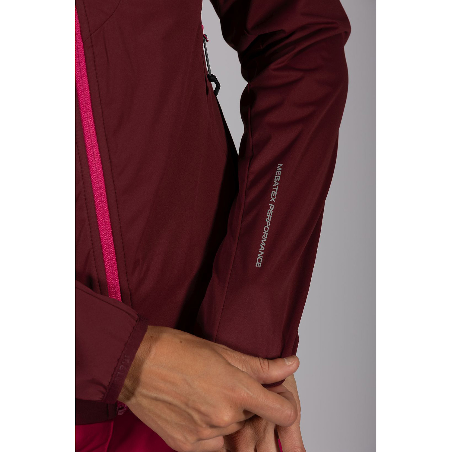 Damen Maul Sport Dunkelrot Wildbarren 10.0 - Softshelljac 8282 34 Funktionsjacke