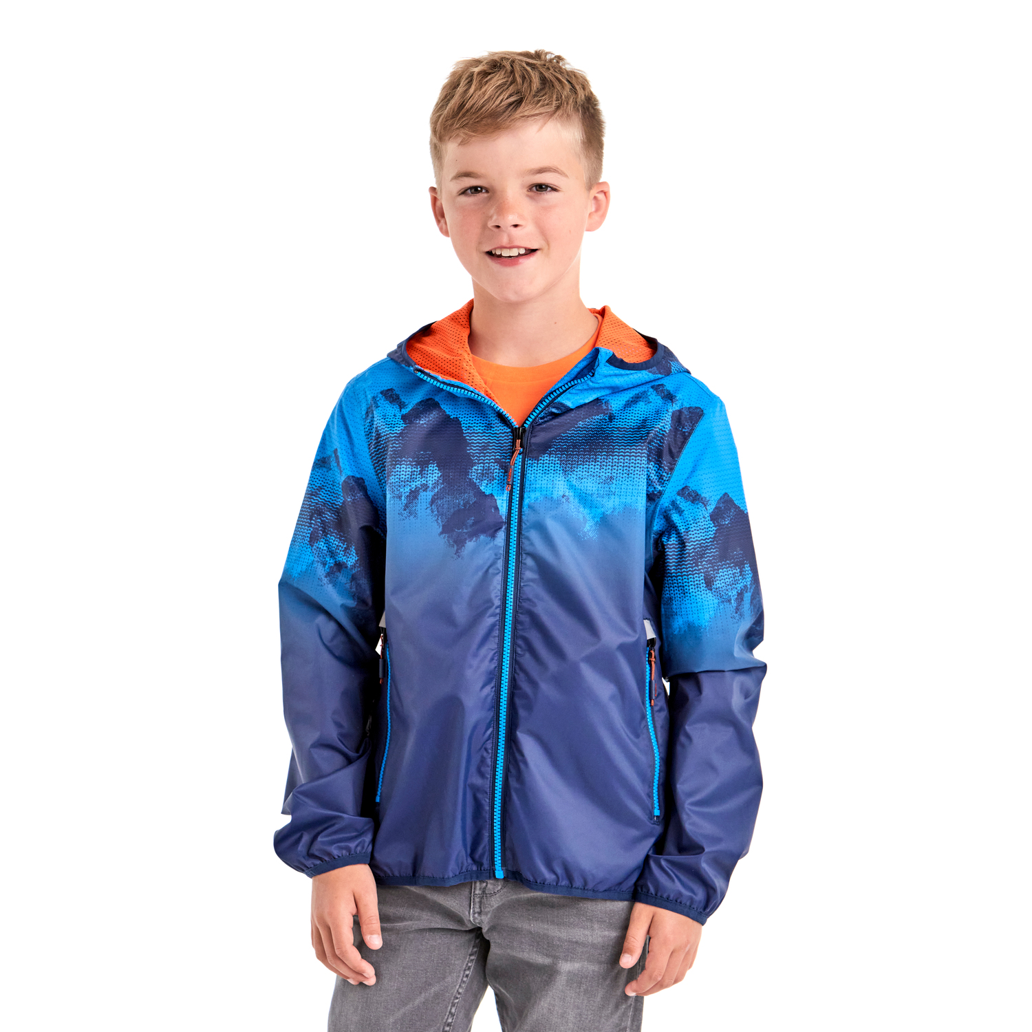 Jungen Kinder killtec Blau Lyse BYS JCKT B 00838 164 Regenjacke